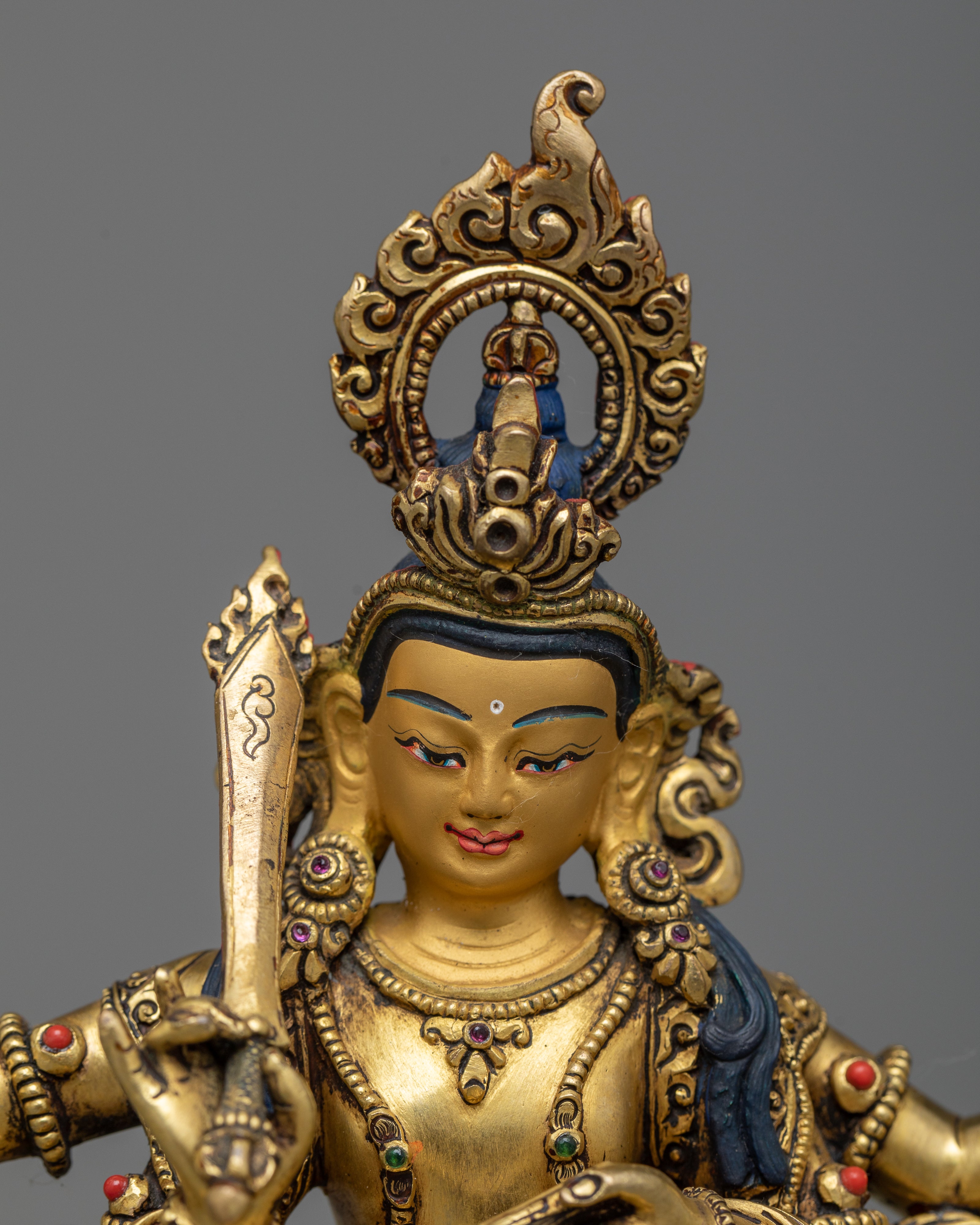 maha manjushri statue
