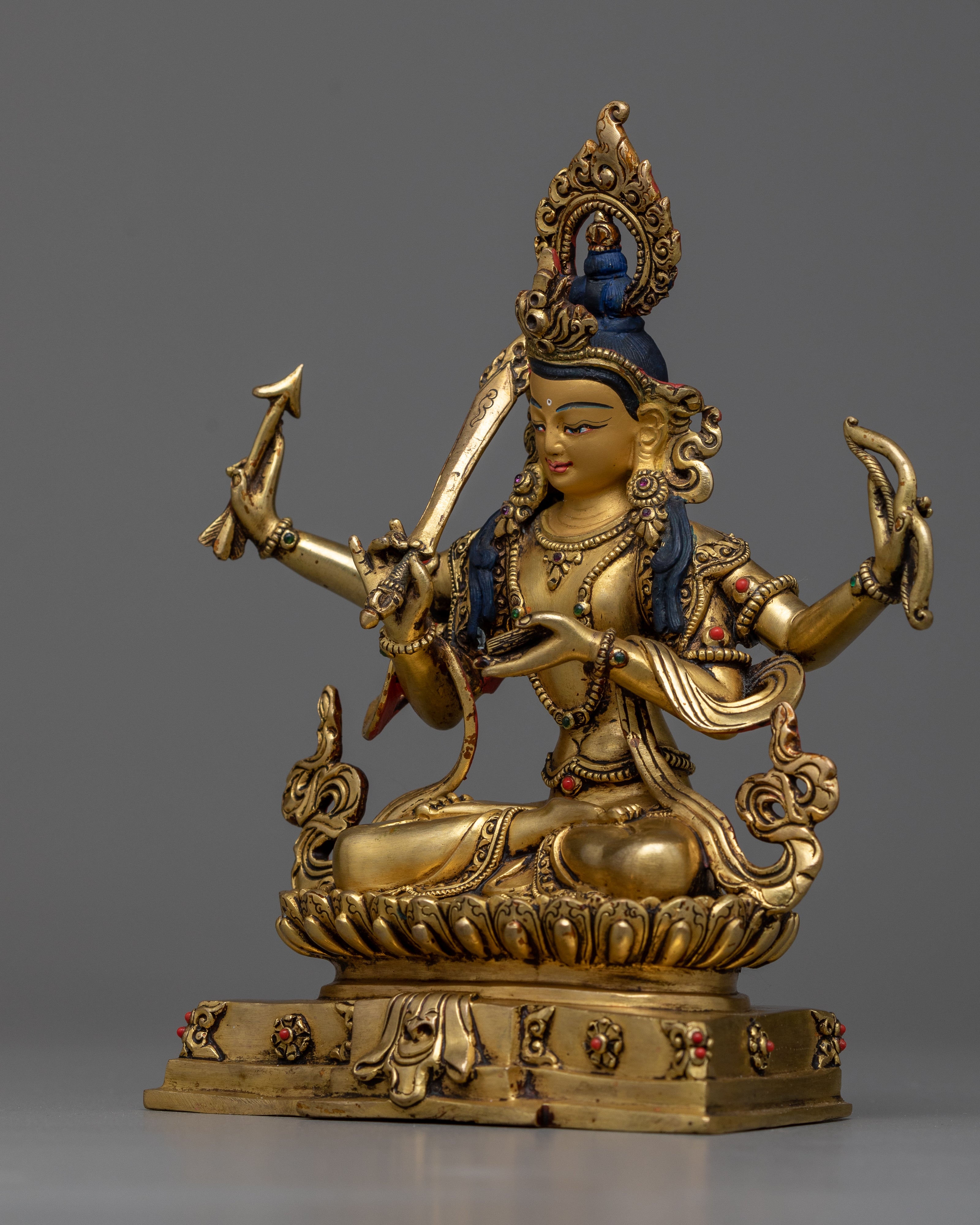 maha manjushri statue