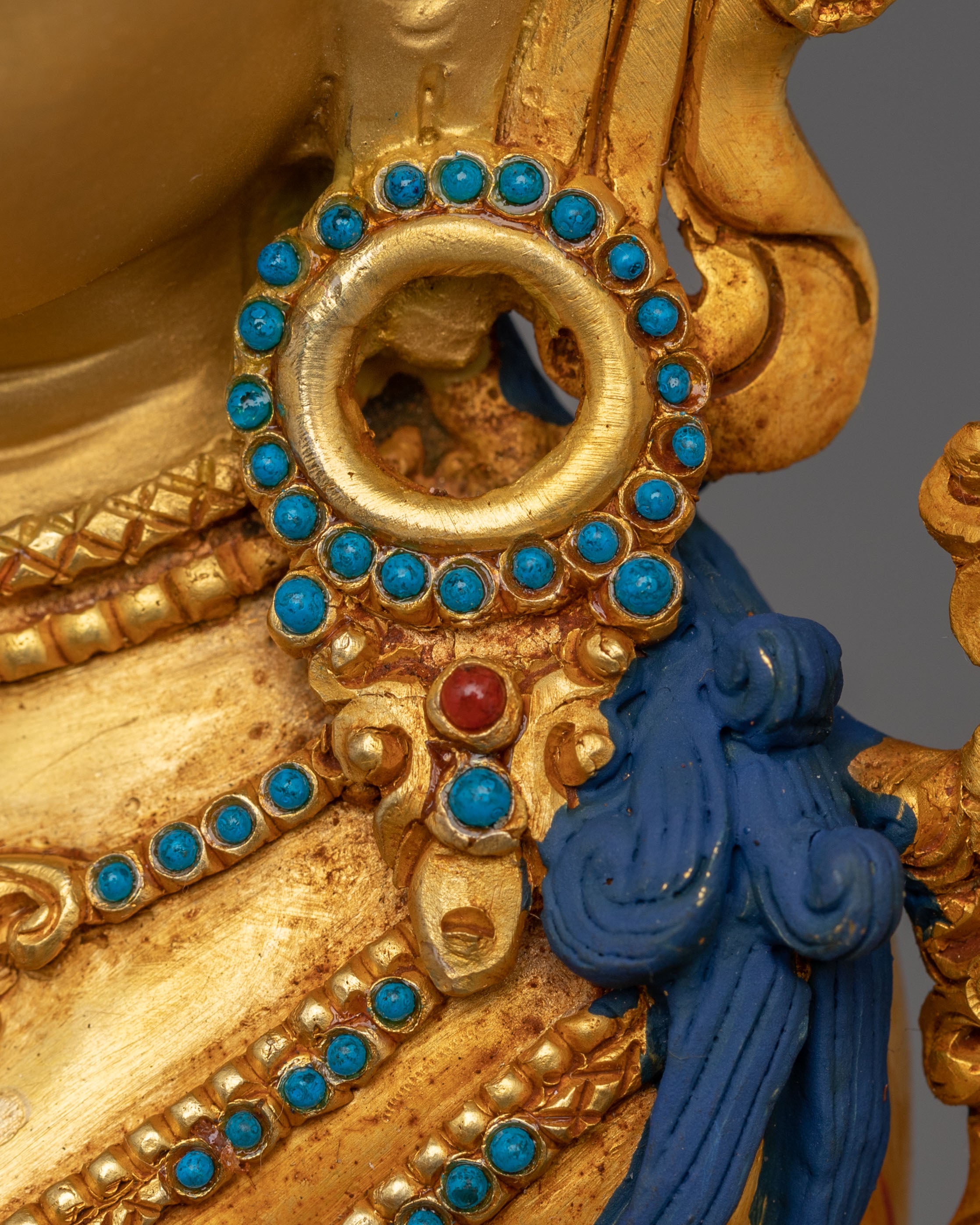 Liberation Mother Green Tara Sculpture from Nepal