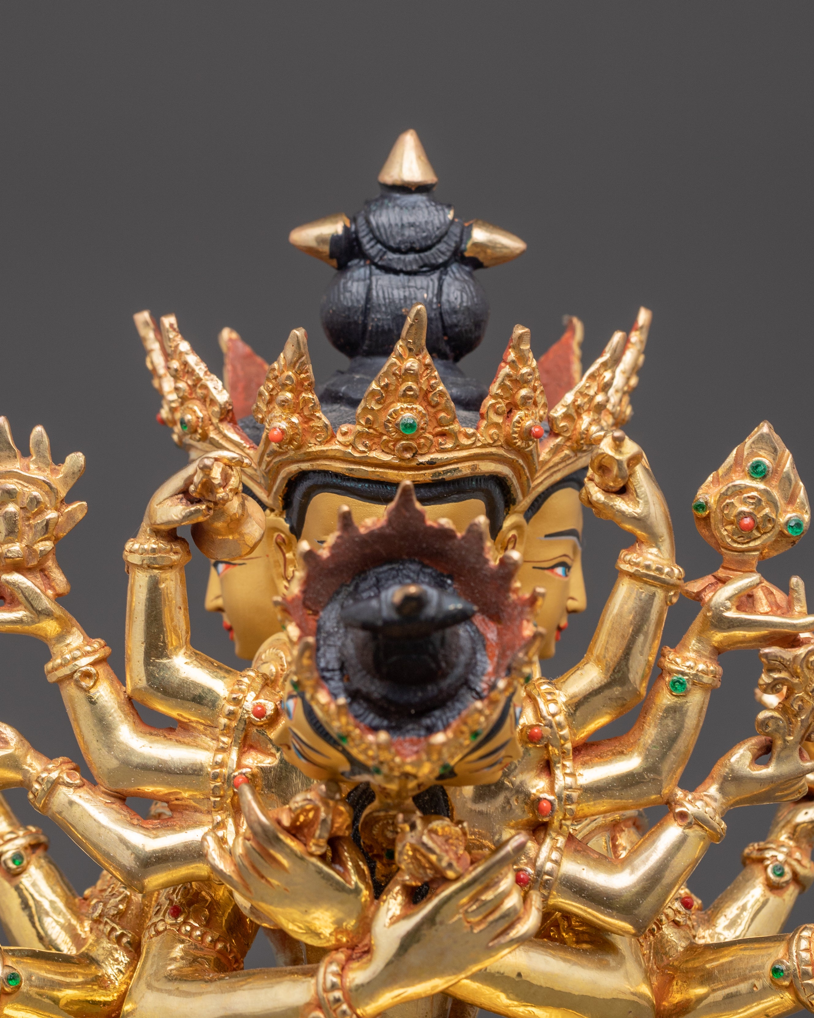 Guhyasamaja Statue: Traditional Artwork