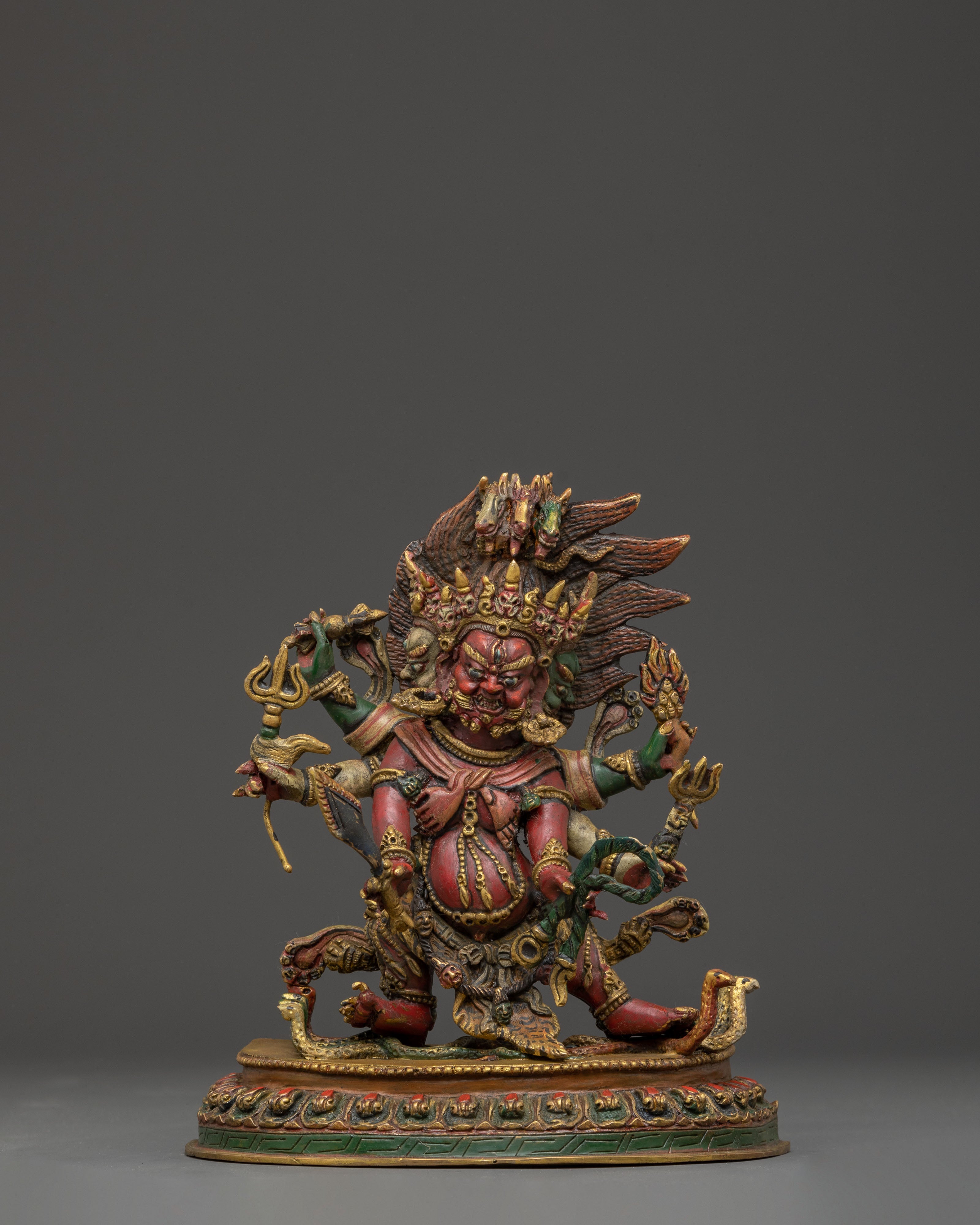 Statue of Hayagriva: Eliminator of Delusion | Tantric Protector Deity