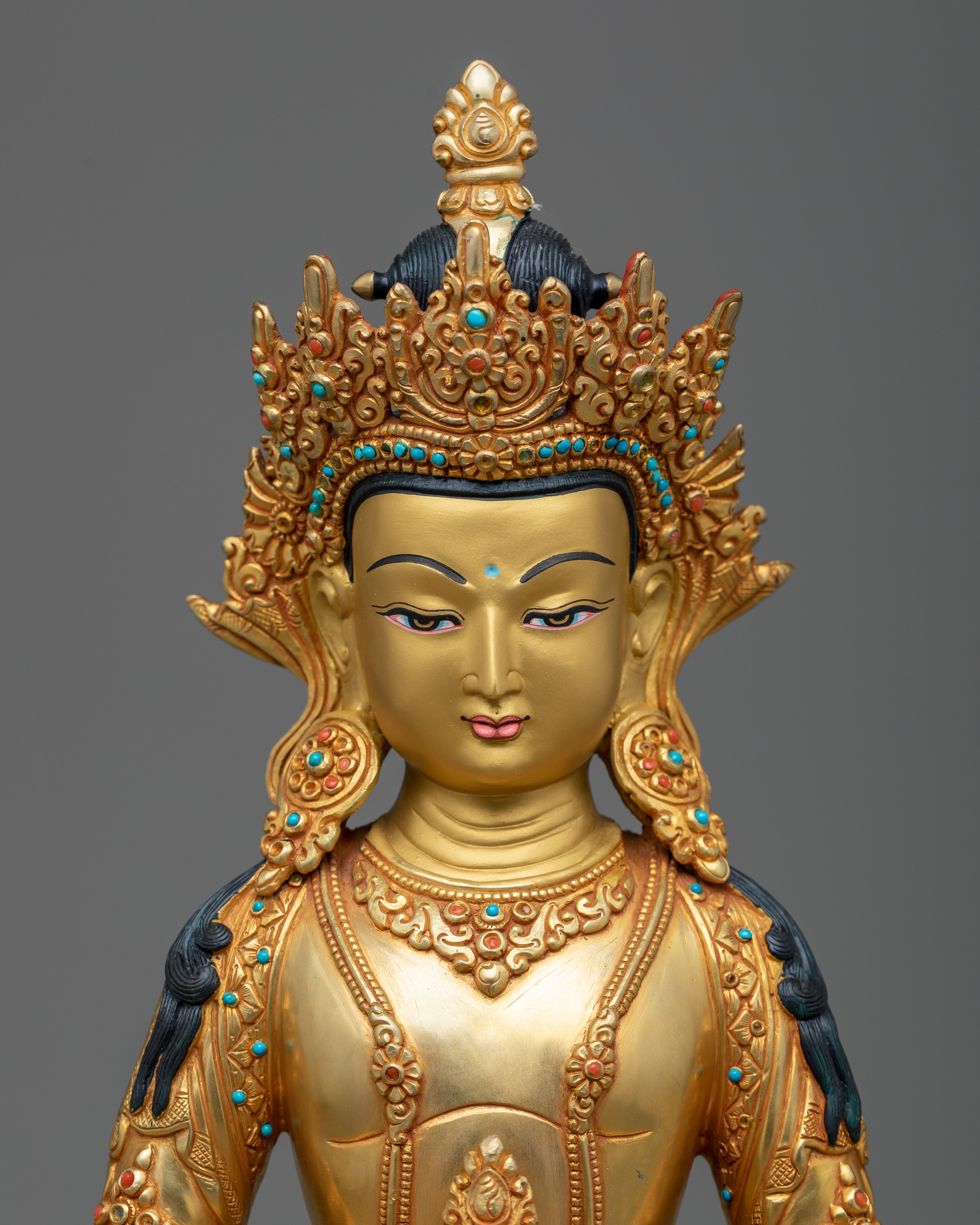 Statue for Long Life Mantra of Buddha Amitayus | Discover Timeless Vitality