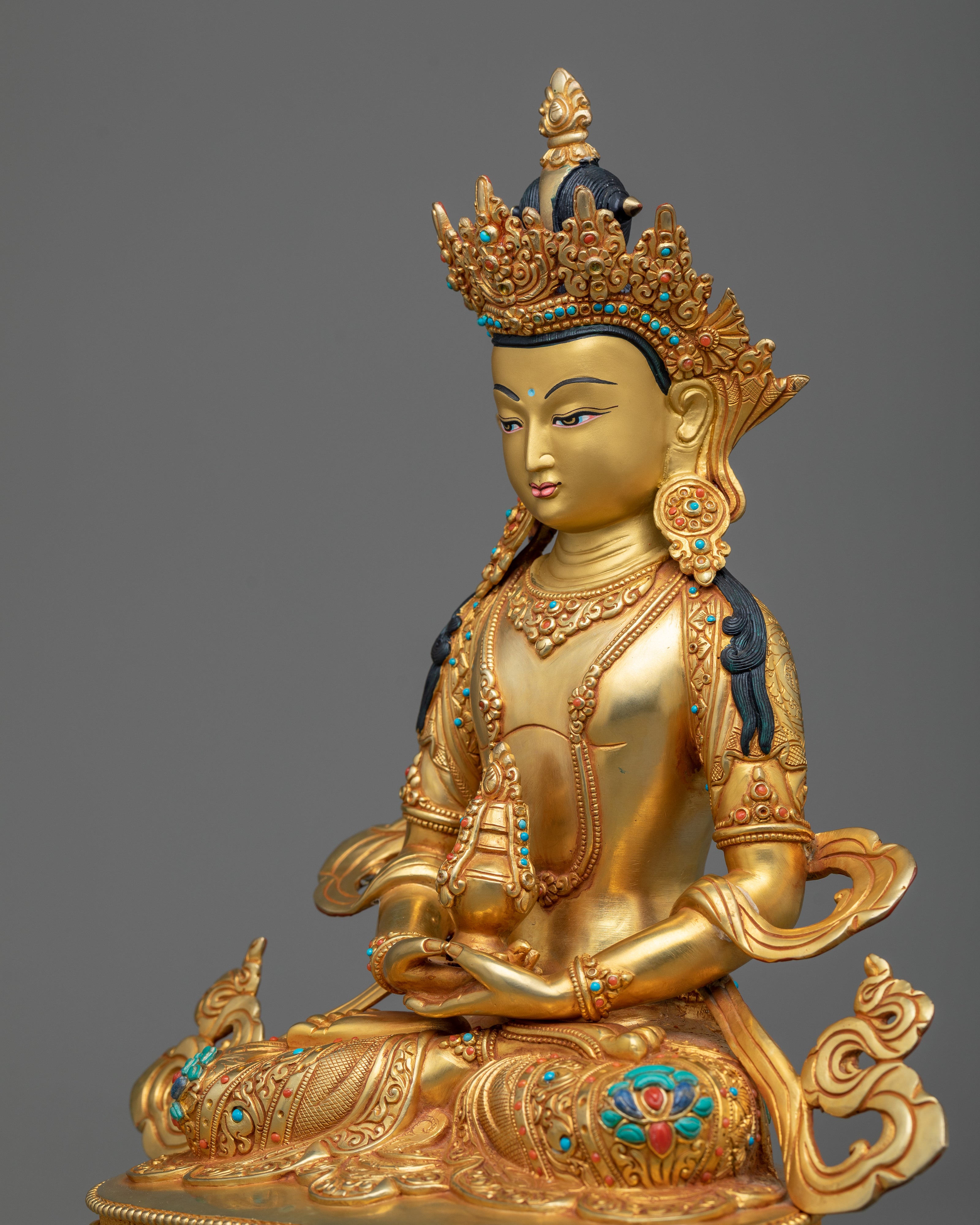 Statue for Long Life Mantra of Buddha Amitayus | Discover Timeless Vitality