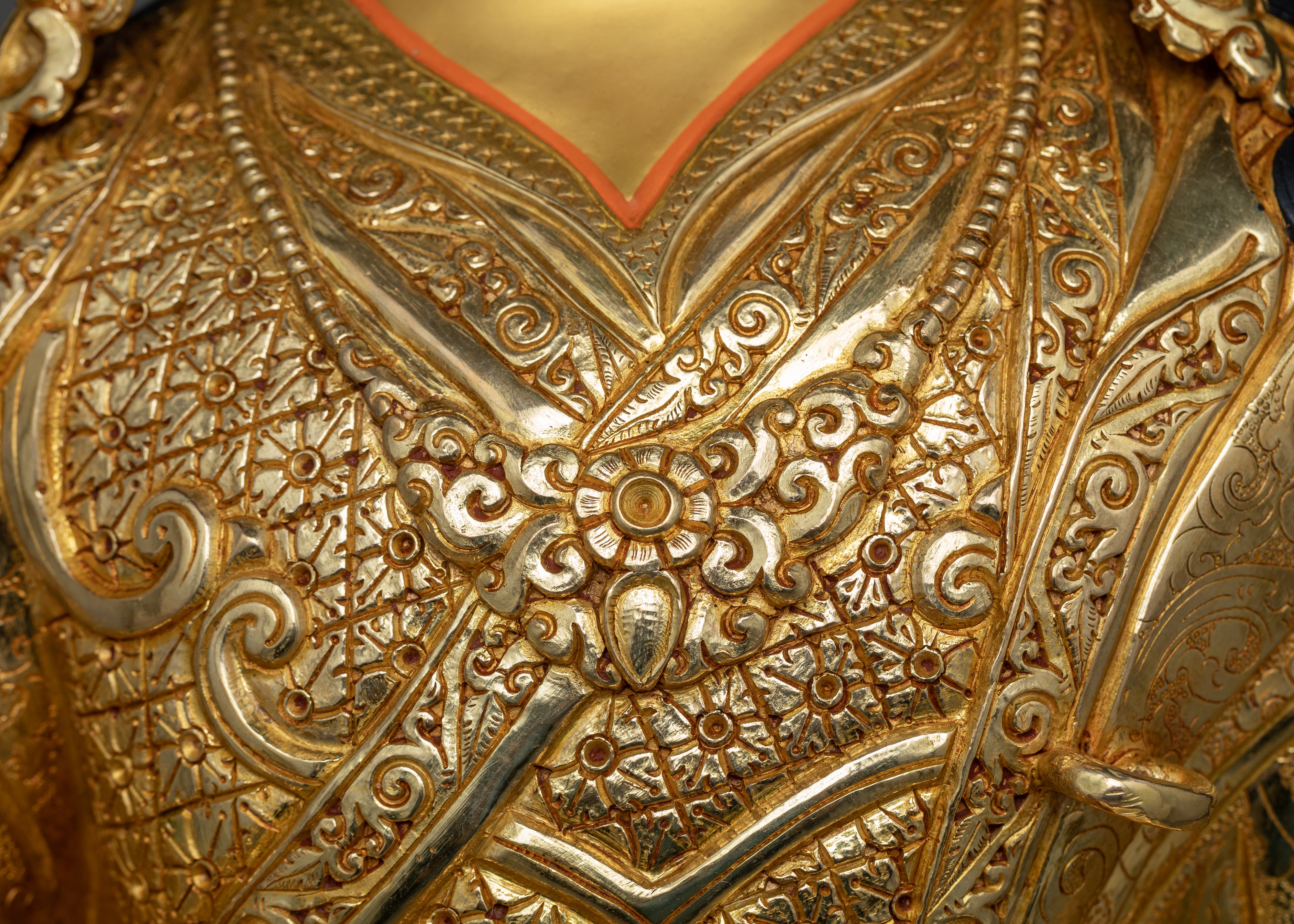 Large Guru Padmasambhava Statue | Second Buddha, Handmade Guru Rinpoche Art