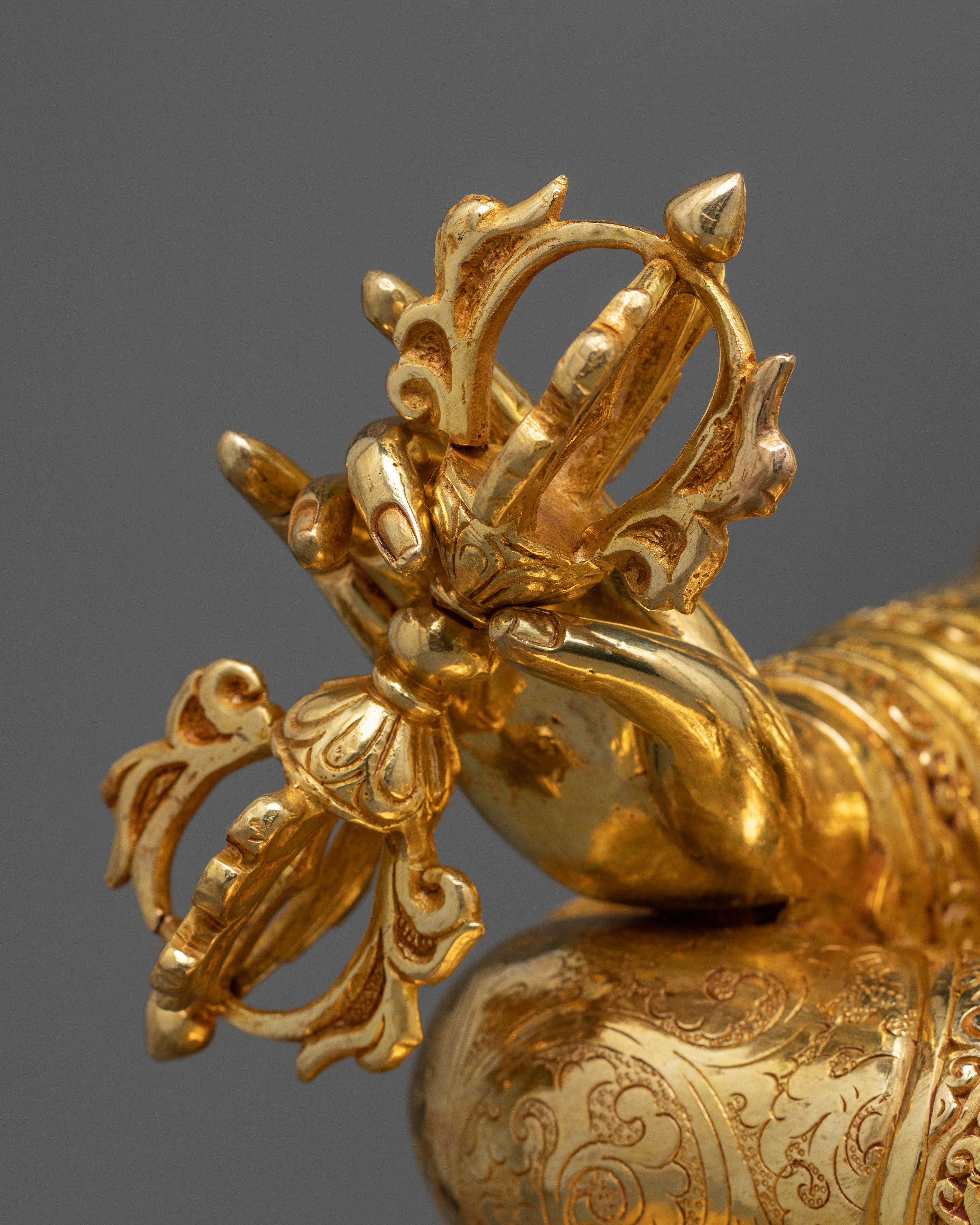 Large Guru Padmasambhava Statue | Second Buddha, Handmade Guru Rinpoche Art