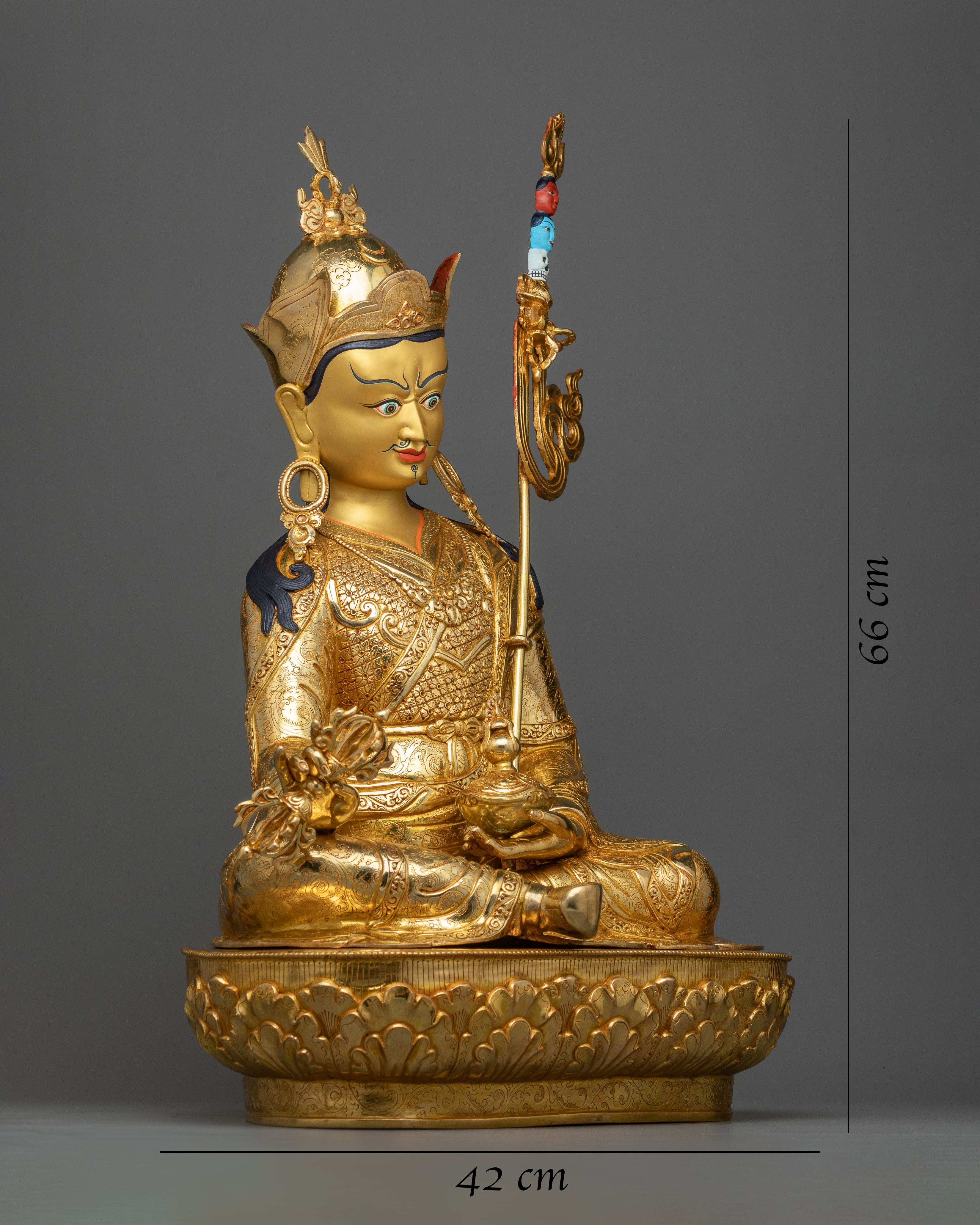 Large Guru Padmasambhava Statue