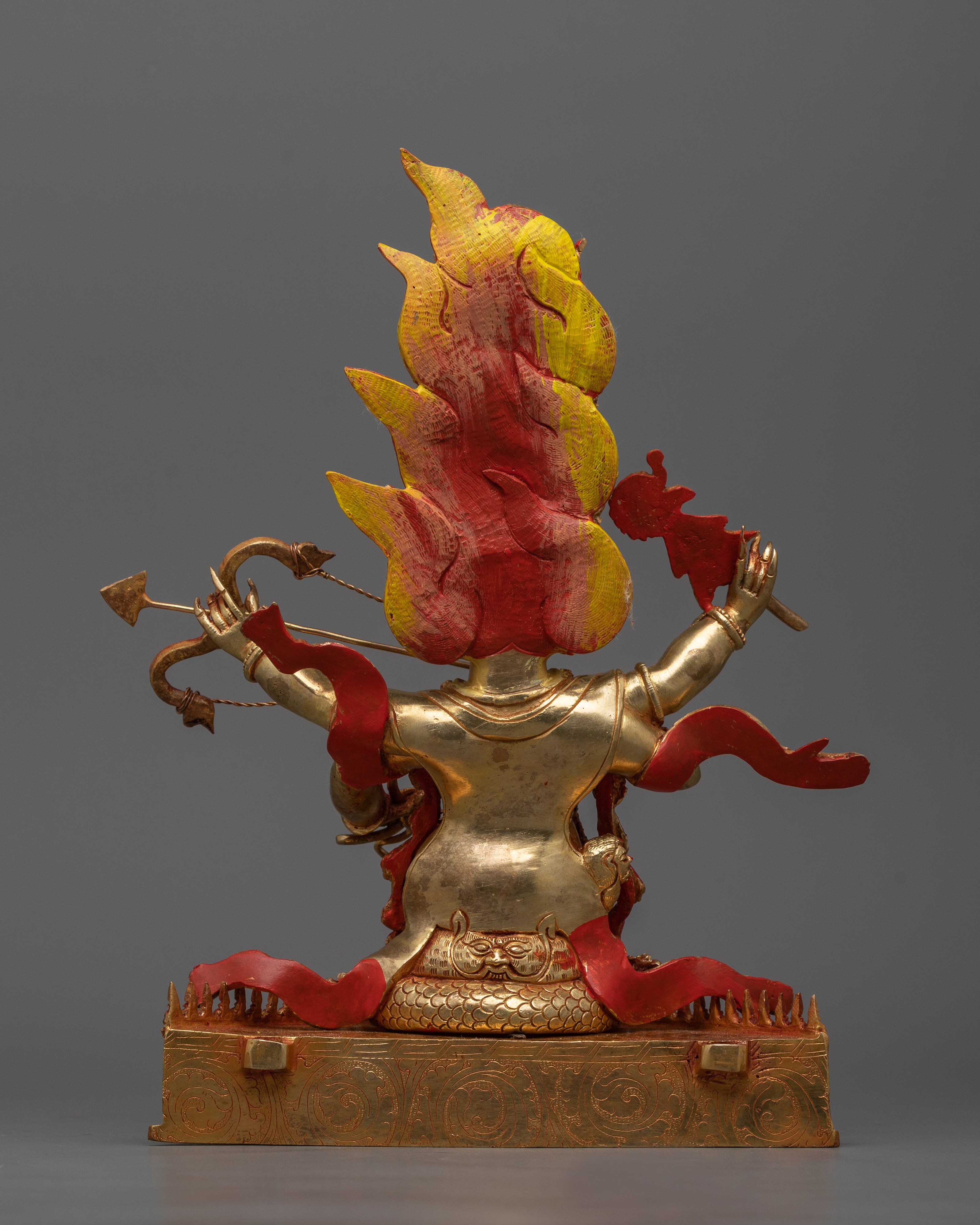 Mahakala Rahula Statue | Wrathful Deity of Buddhism