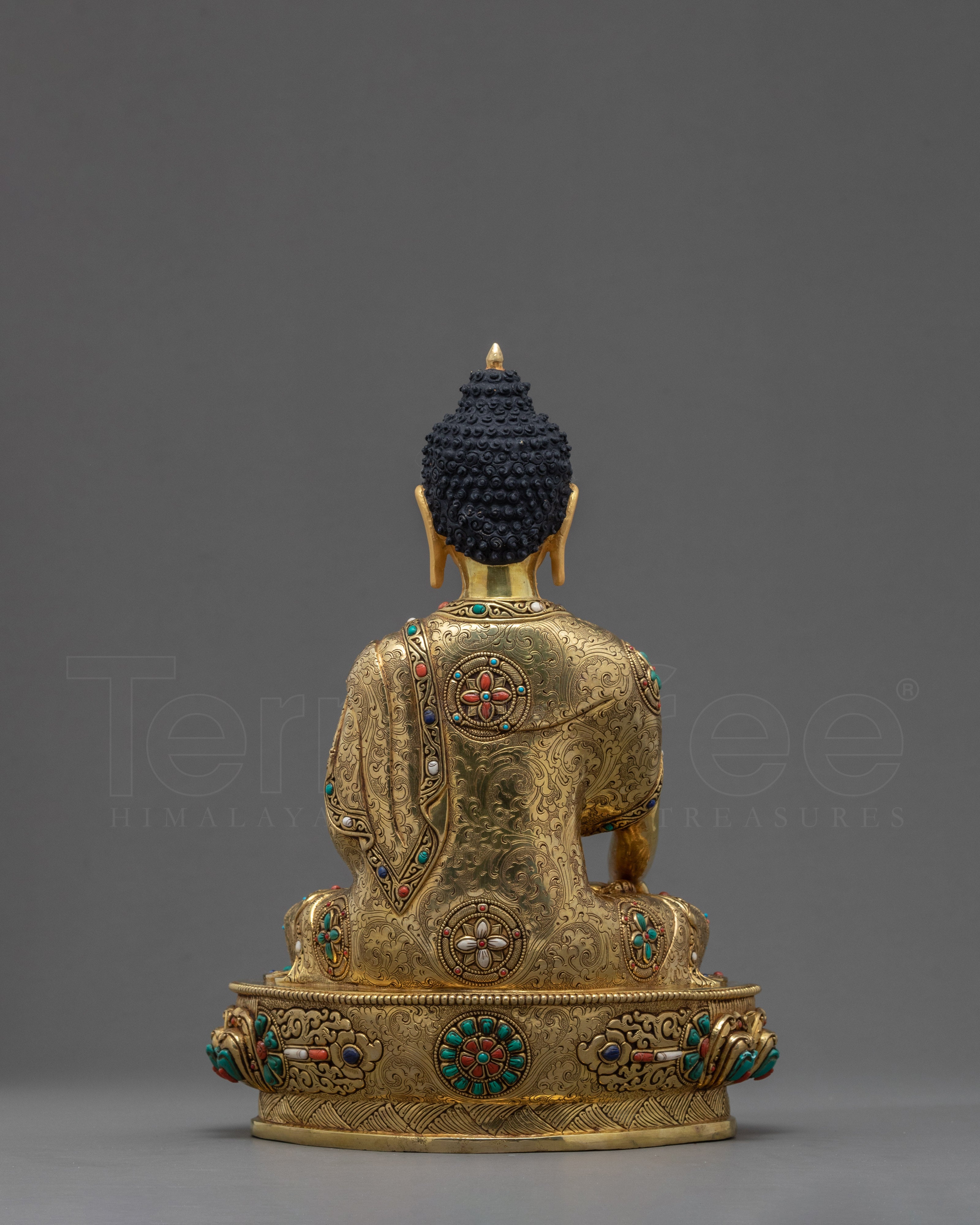 Siddhartha Shakyamuni | The Enlightenment Buddha | Pure Gold Statue