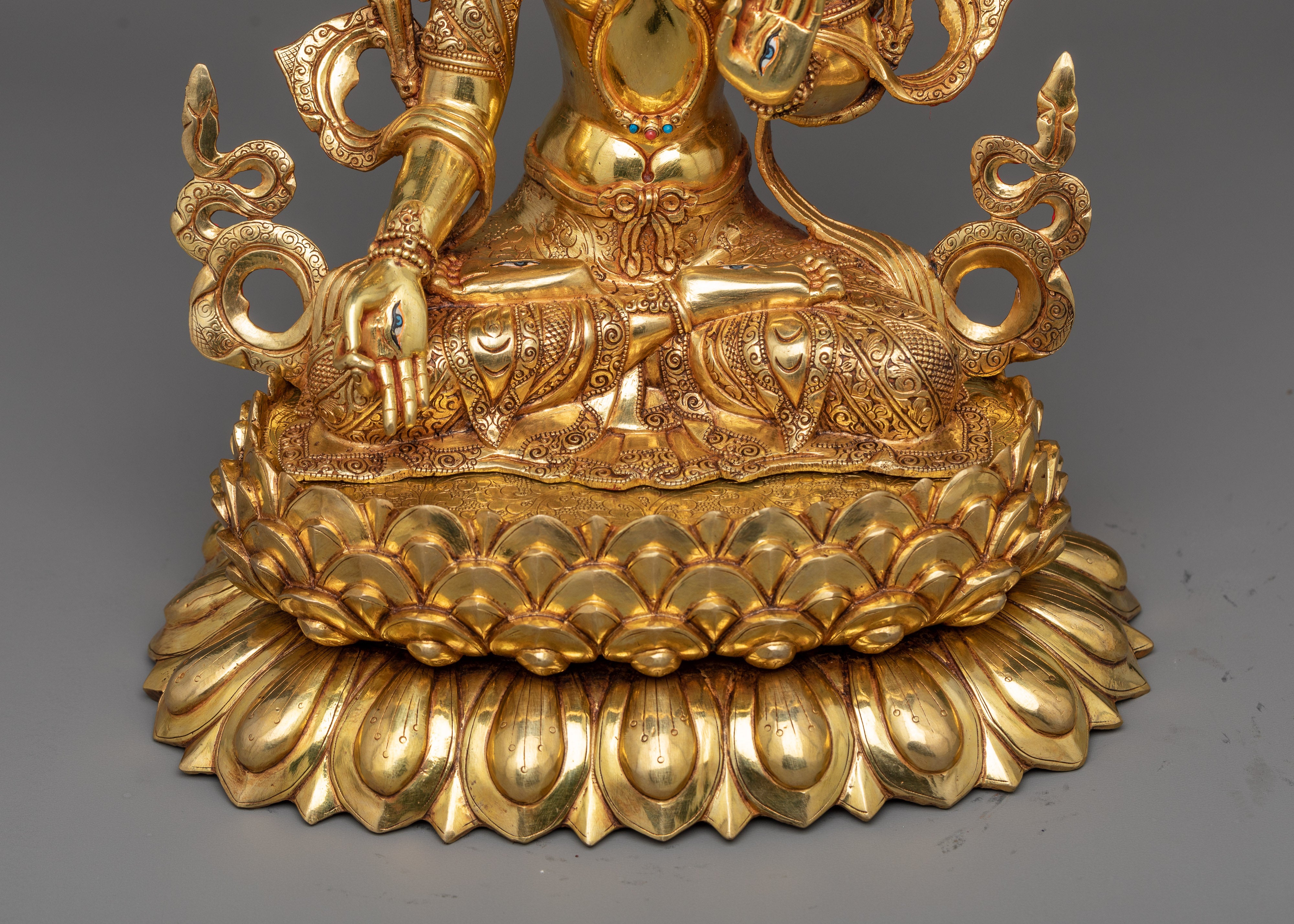 The White Tara Sculpture | Embodiment of Compassion and Healing