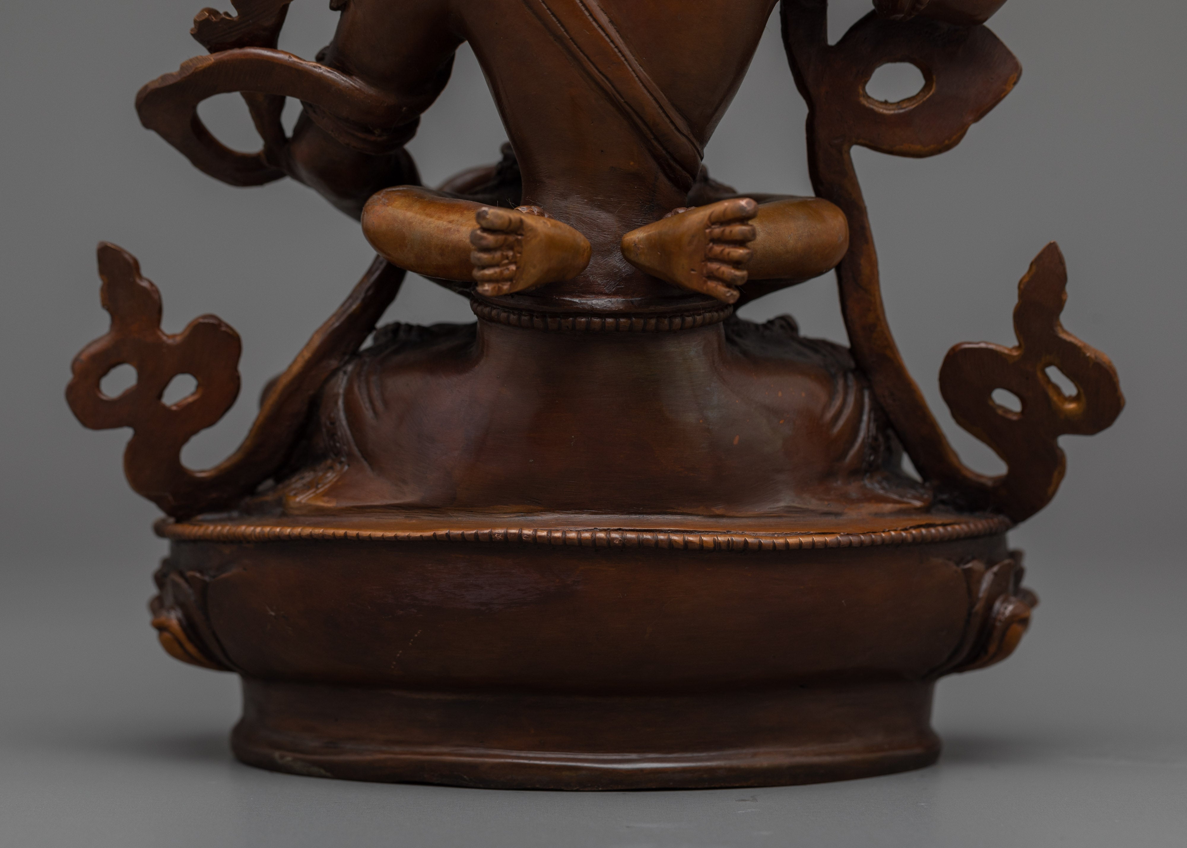 Manjushri with Consort Sculpture | A Symbol of Wisdom and Clarity