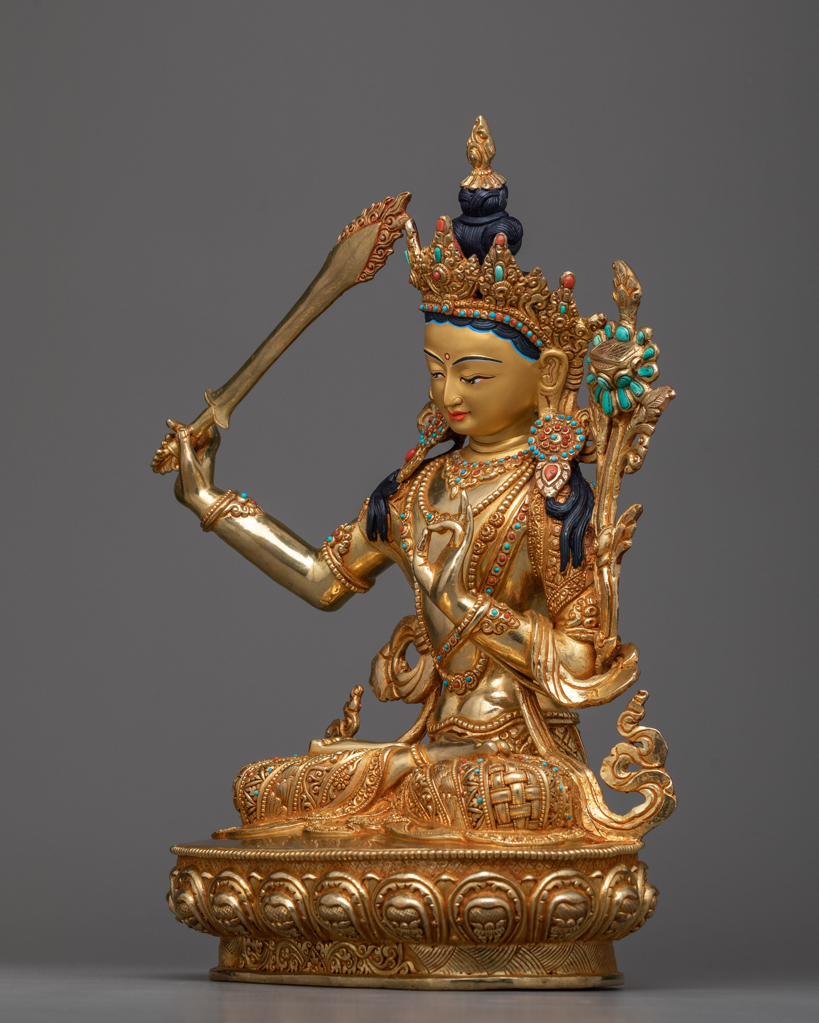 bodhisattva-manjushri-wenshu-statue