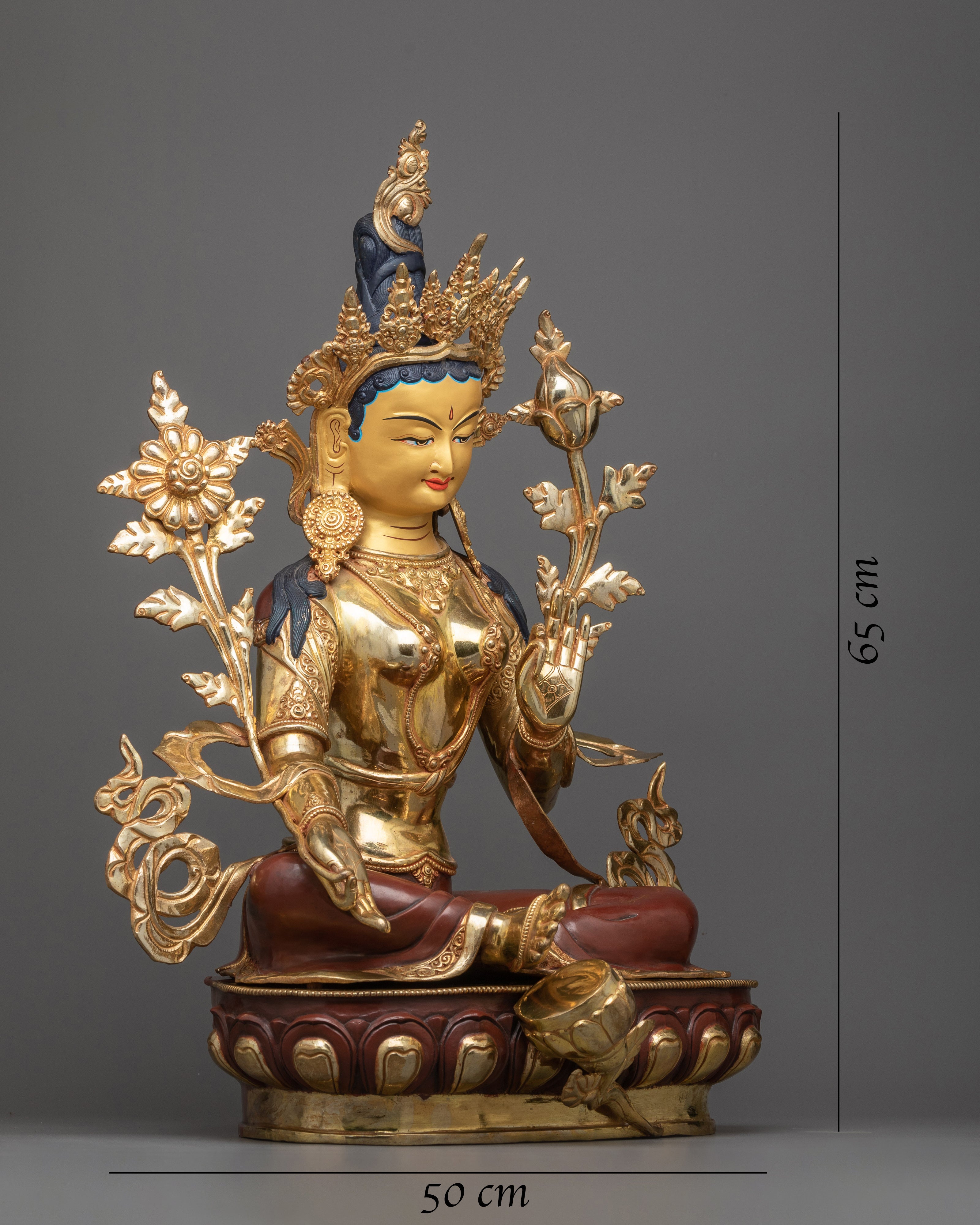 green-tara-altar-statue