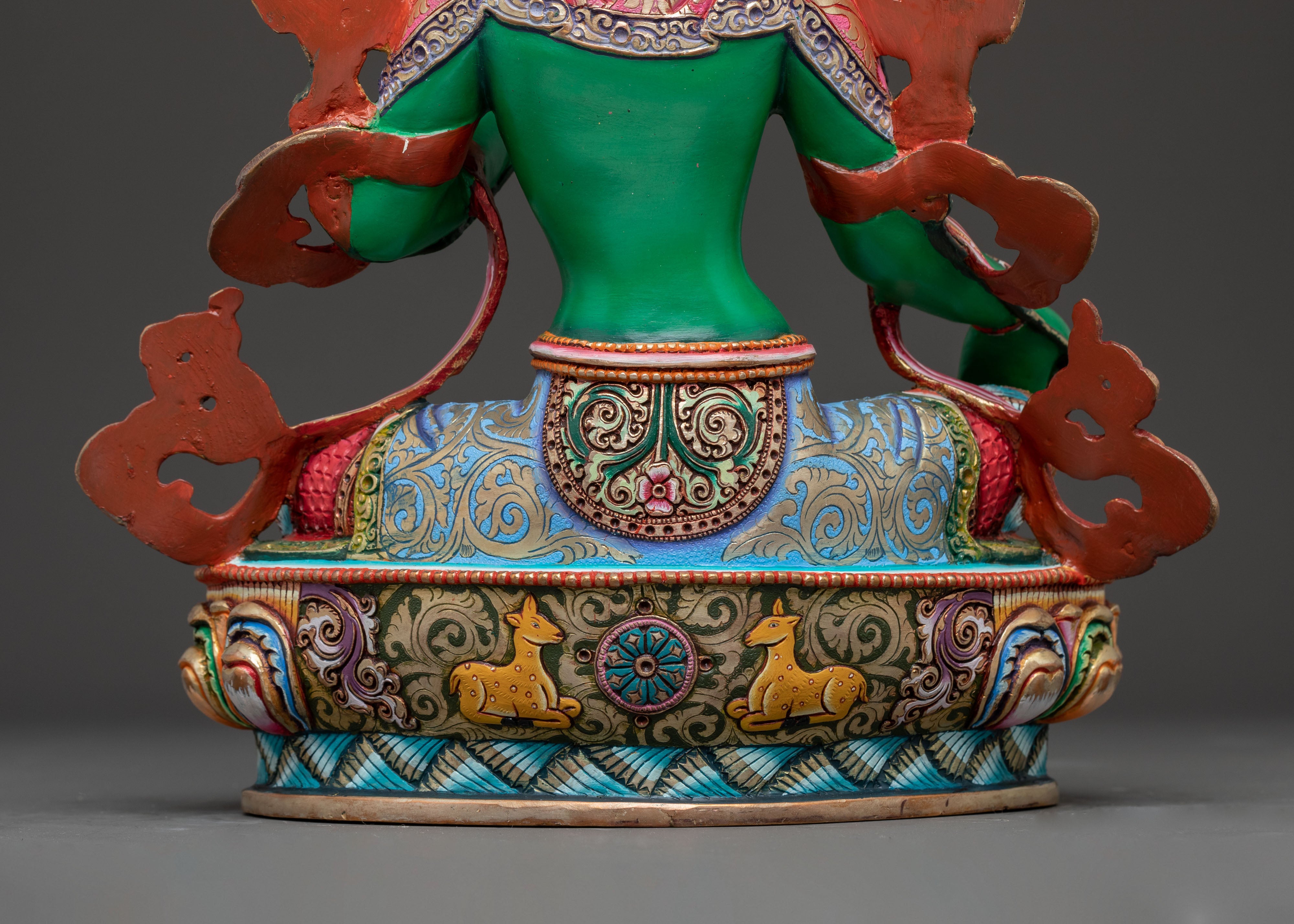 Handcrafted Liberation Mother Green Tara (Shyama Tara) Sculpture | Mother of All Buddhas