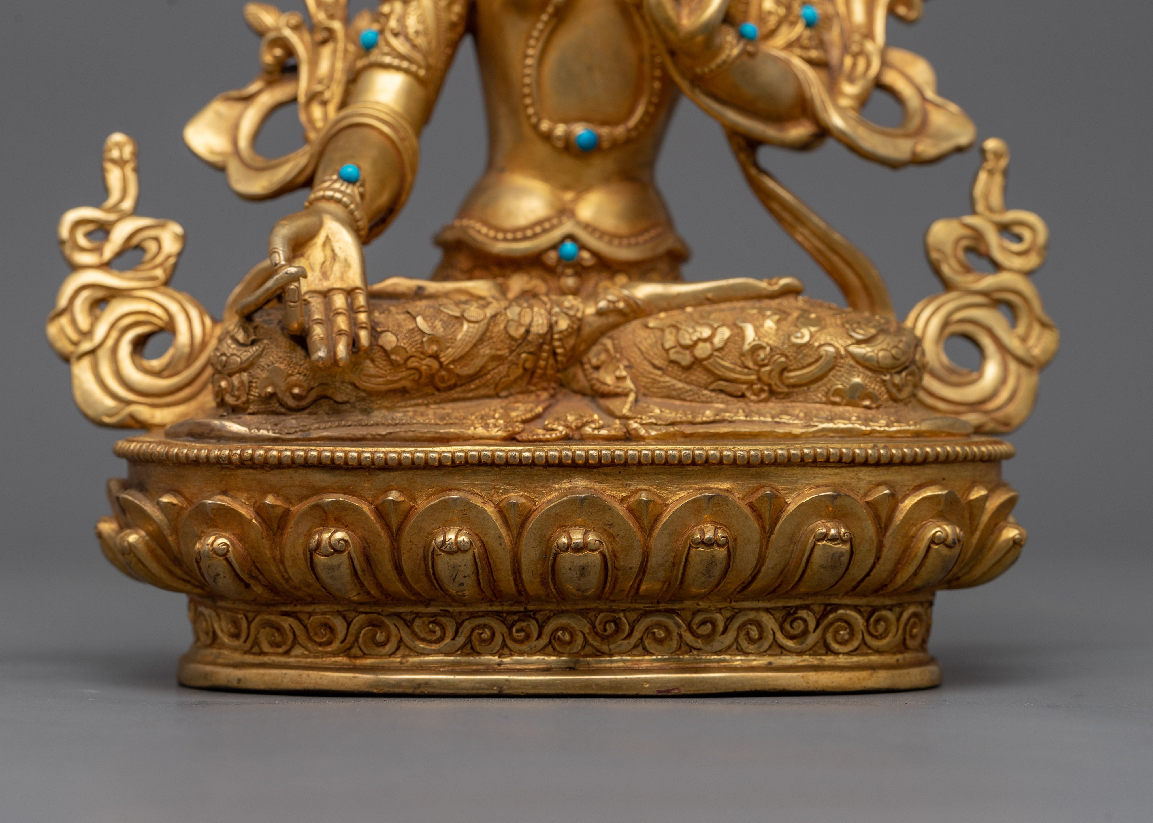 Buddhist Goddess White Tara Statue | The Goddess of Longevity and Compassion