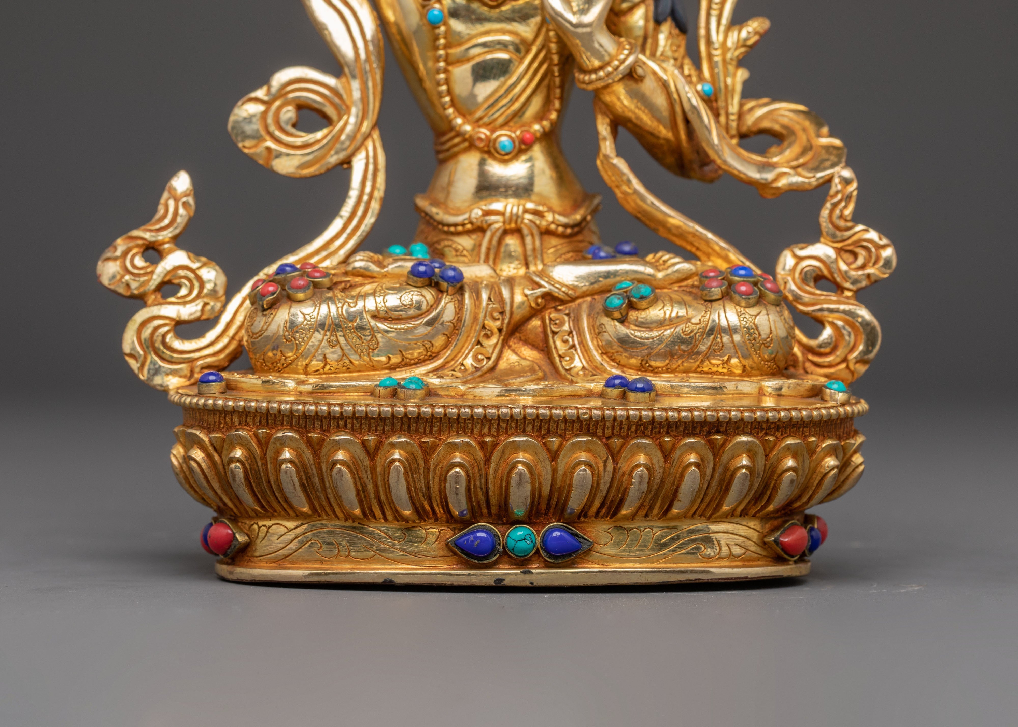 Statue of Wisdom Symbol Manjushri | Sculpture for Wisdom & Meditation