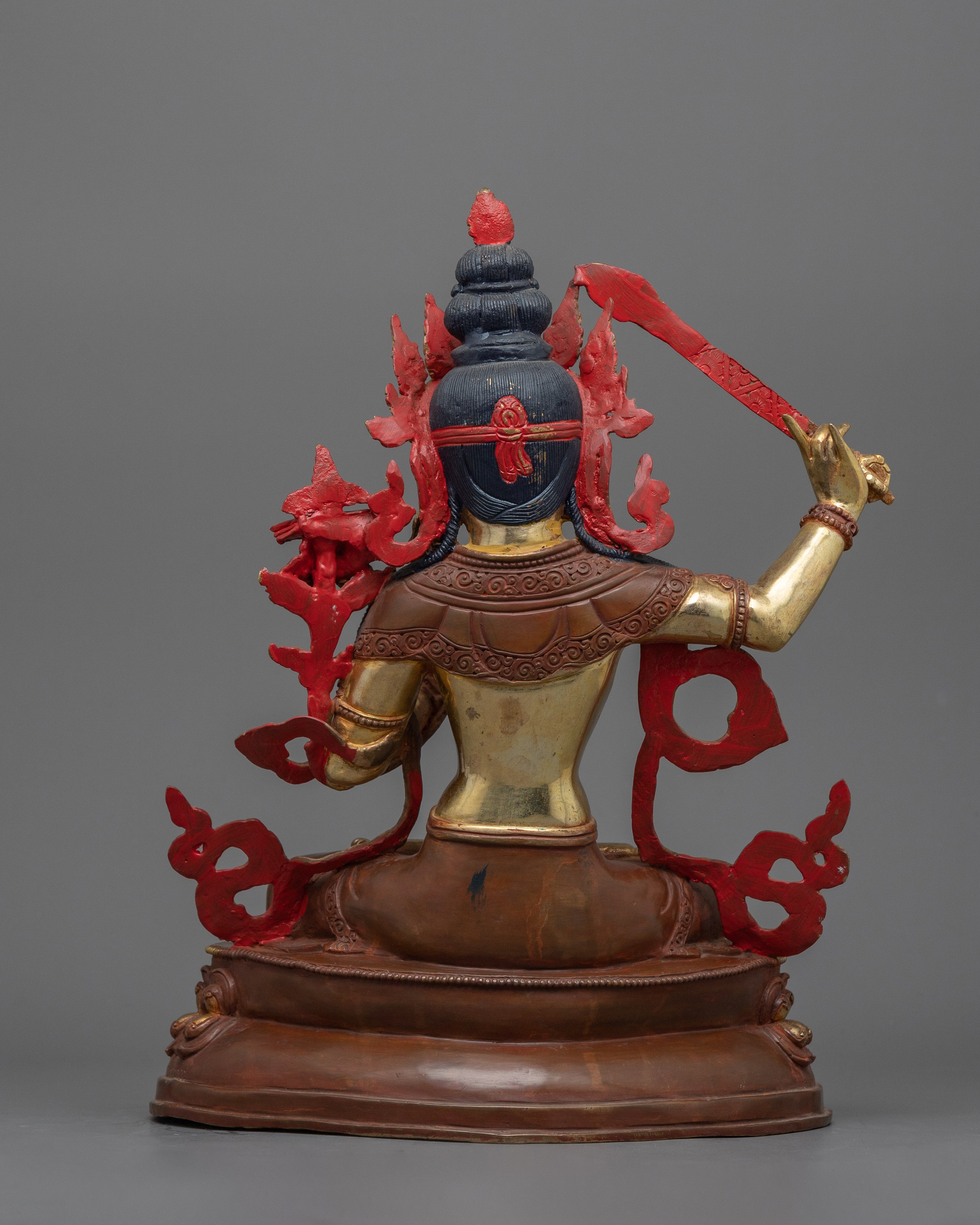 peaceful-manjushri sculpture