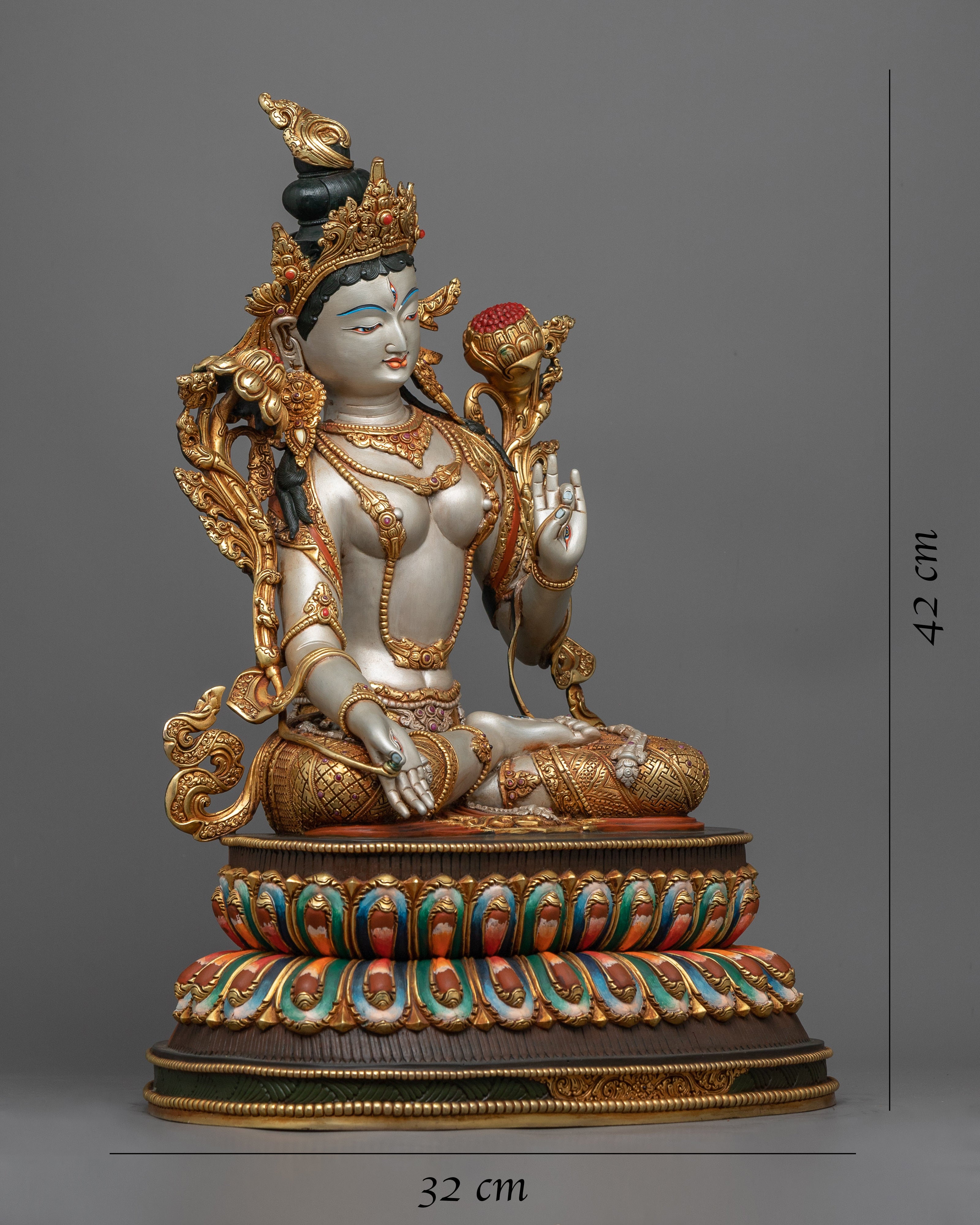 the-white-tara-statuette