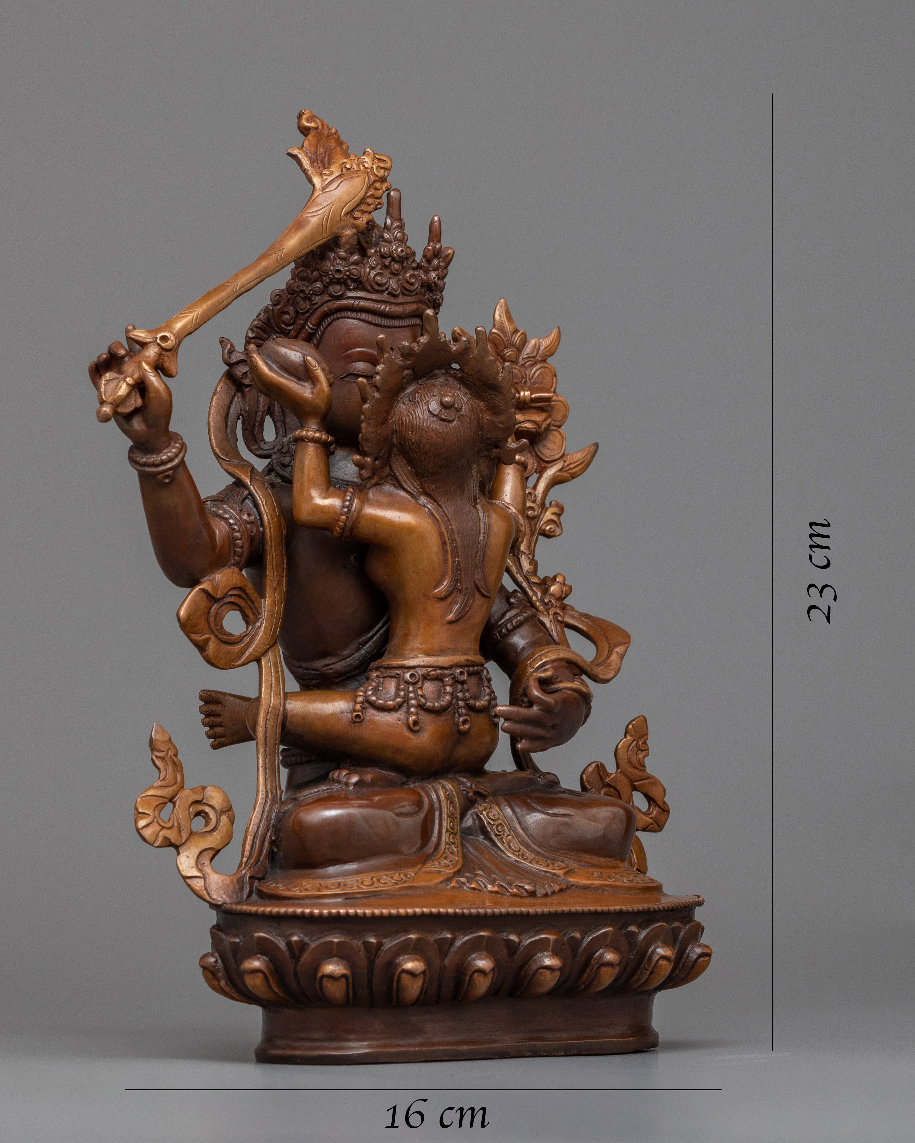 manjushri and consort