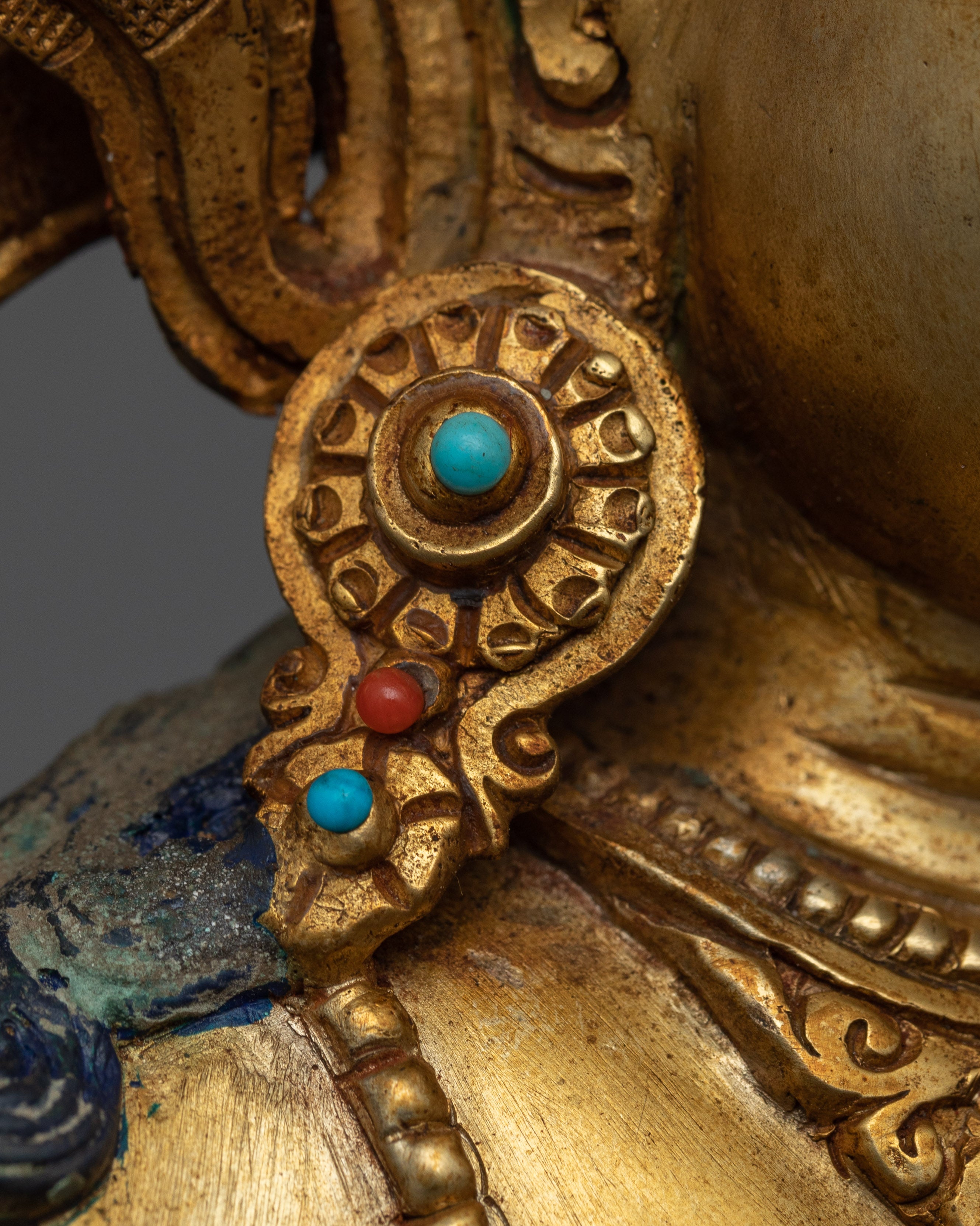 Elegant Dorje Sempa Vajrasattva Sculpture | Himalayan Spiritual Artwork