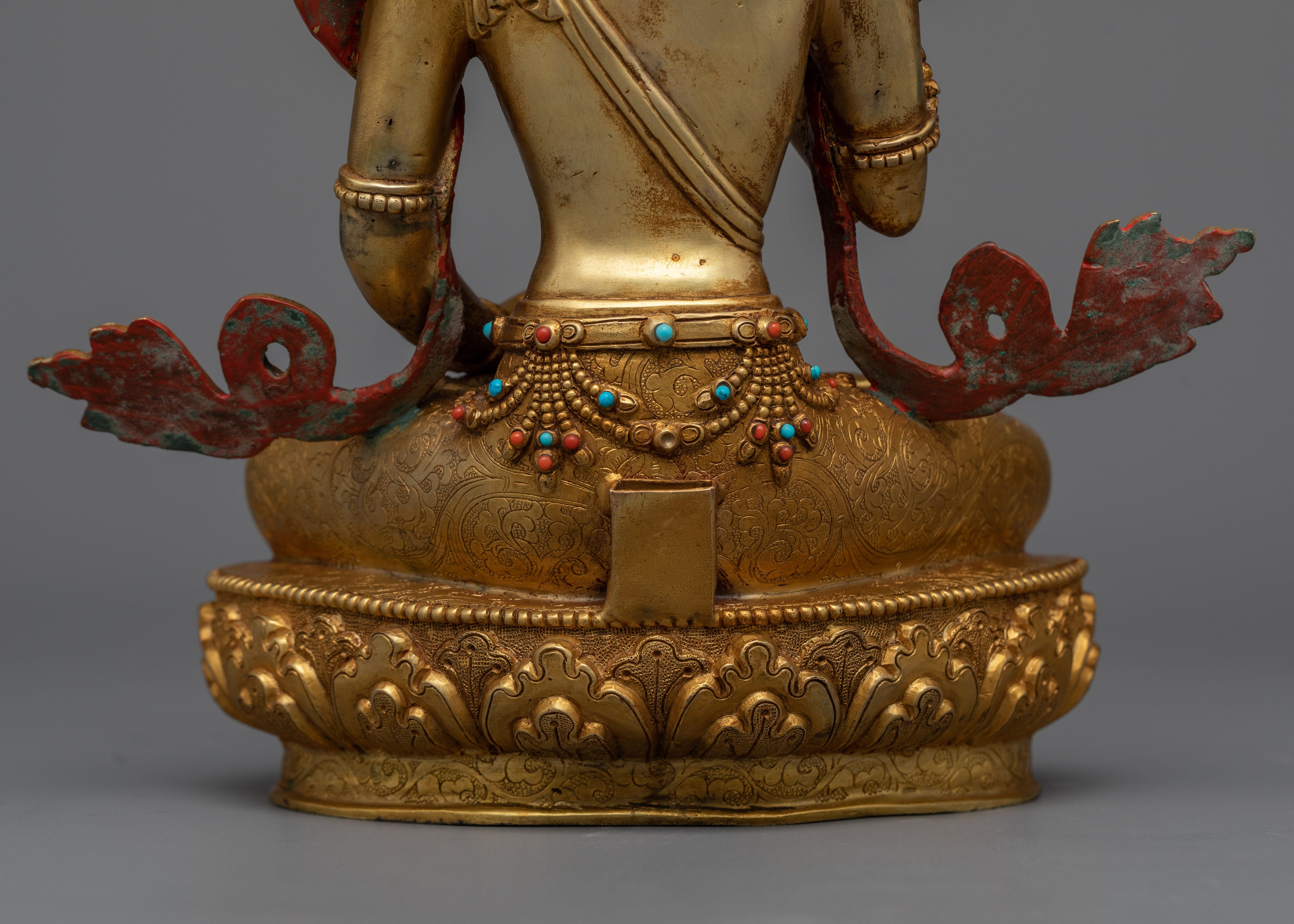 Elegant Dorje Sempa Vajrasattva Sculpture | Himalayan Spiritual Artwork