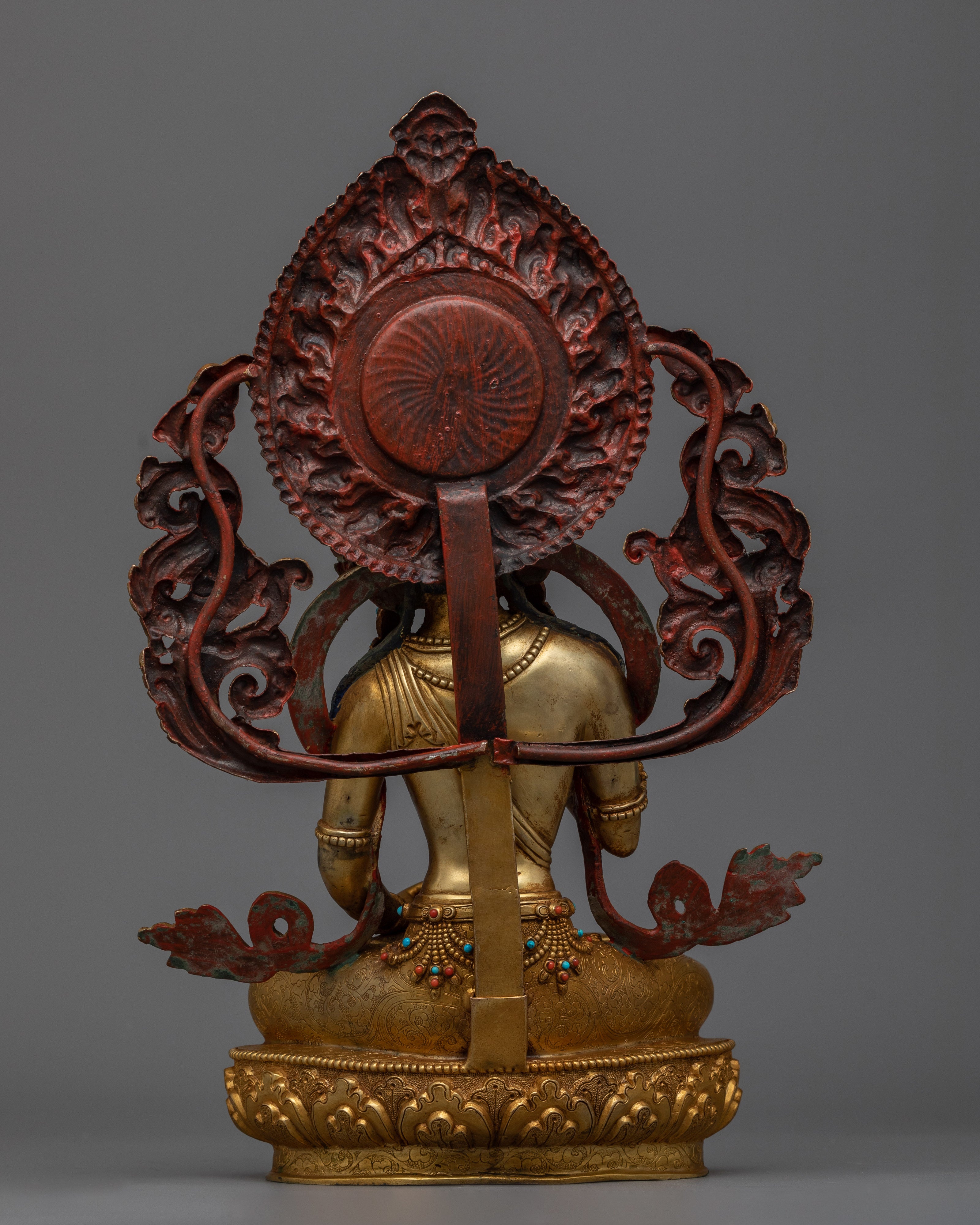 Elegant Dorje Sempa Vajrasattva Sculpture | Himalayan Spiritual Artwork