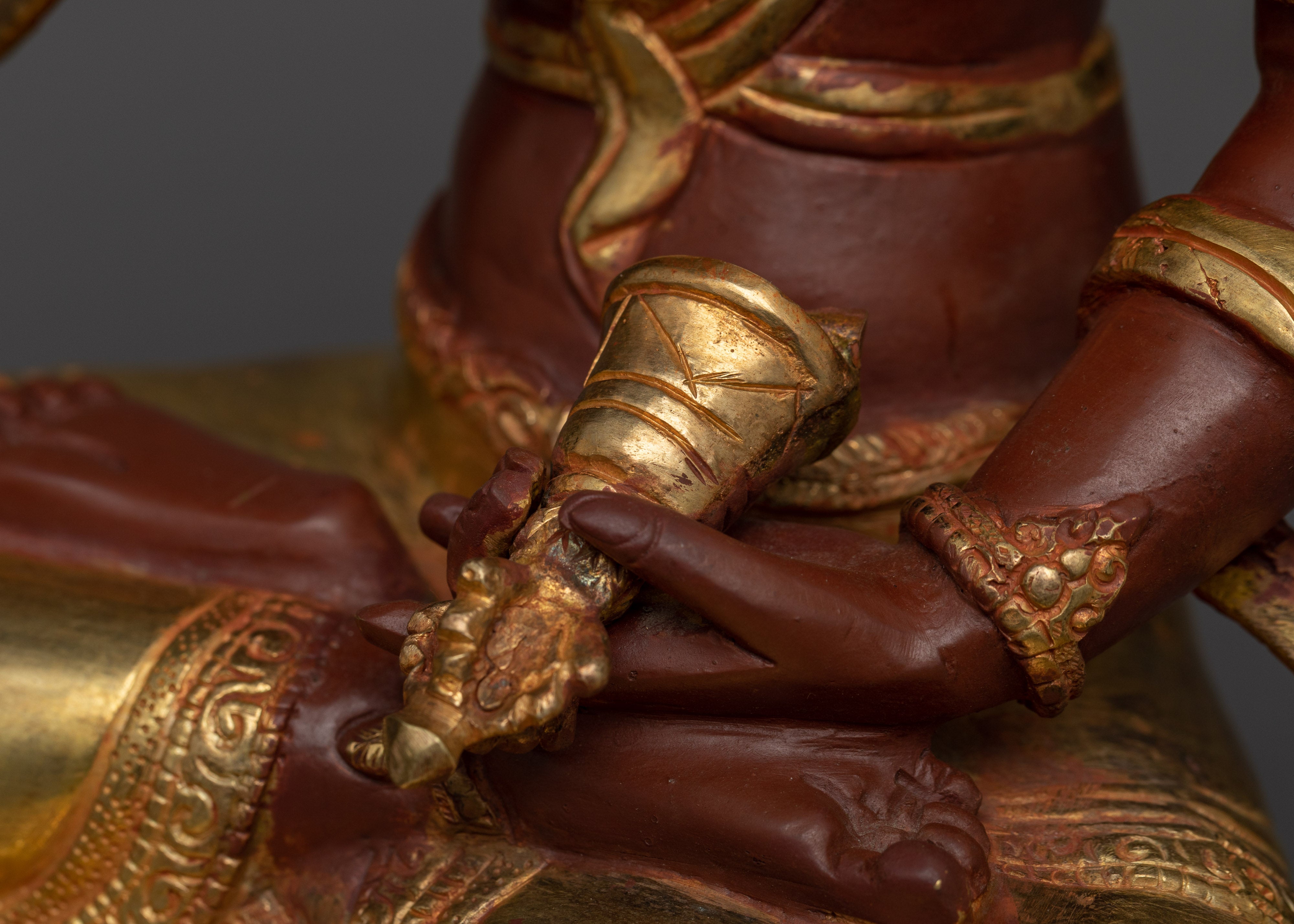 Guru Vajrasattva Sculpture | Himalayan Traditional Art