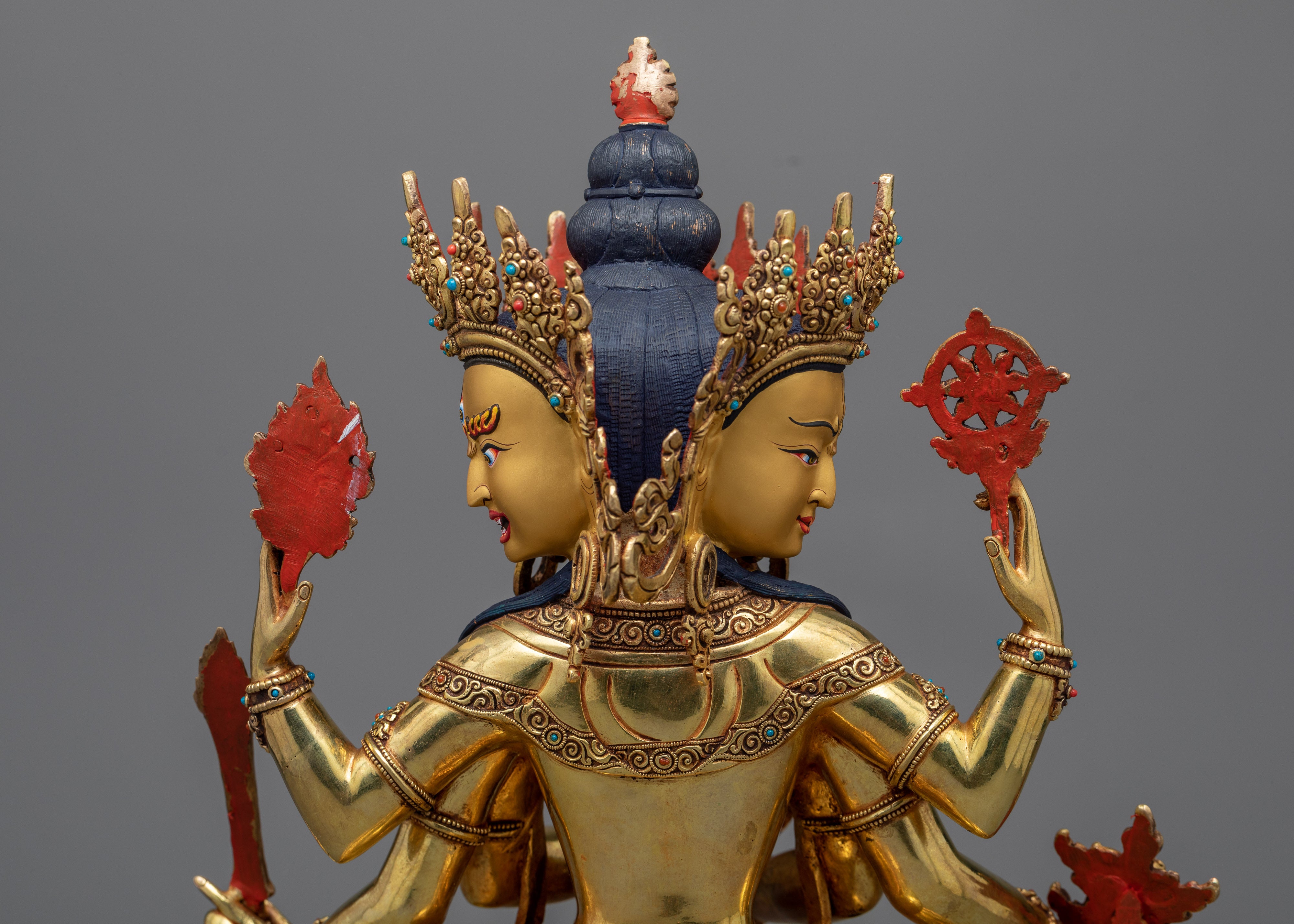 Premium Guhyasamaja Statue | Mystical Unity Sculpture