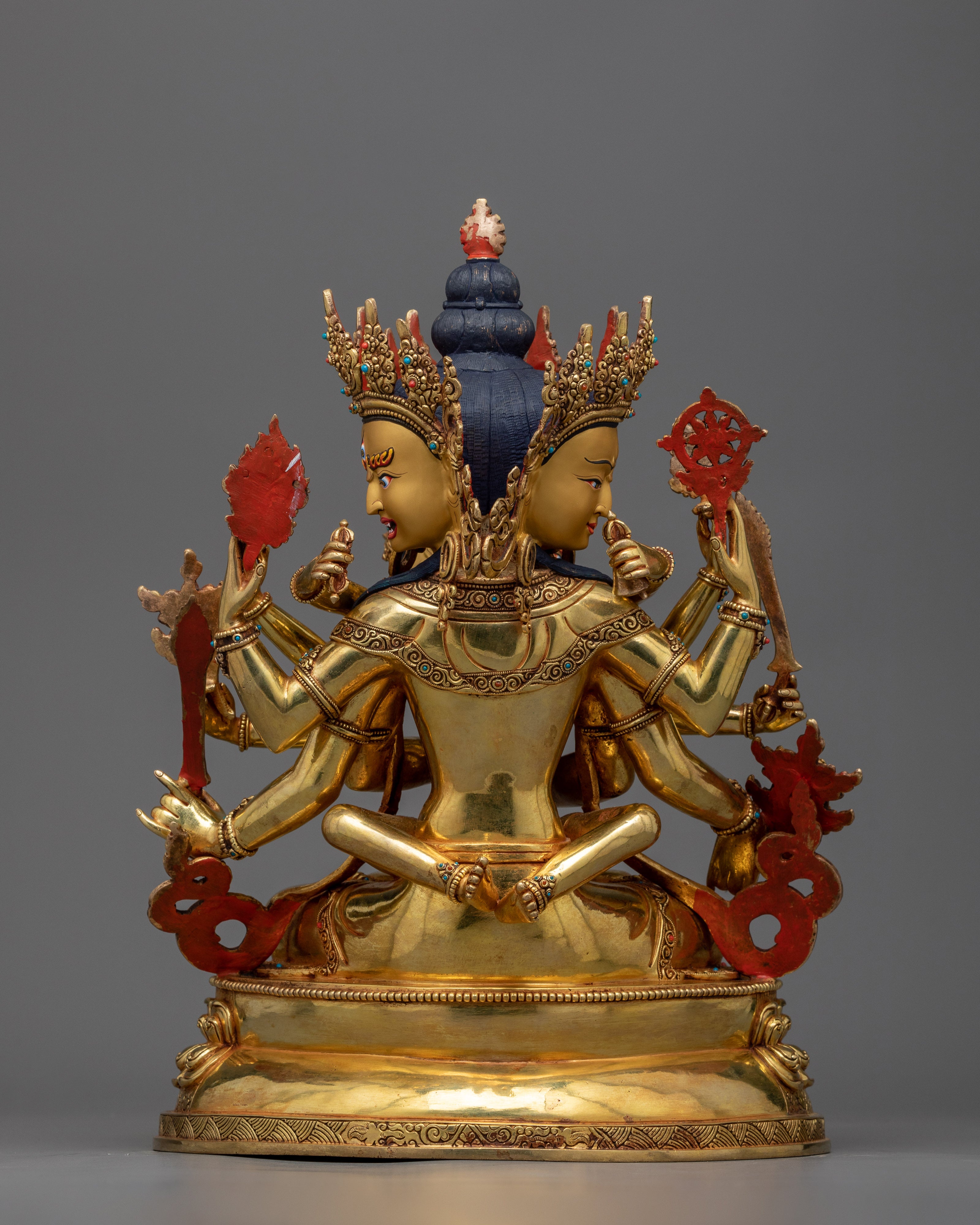 Premium Guhyasamaja Statue | Mystical Unity Sculpture