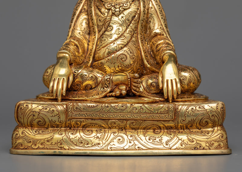 Marpa, Milarepa, Gampopa Statue Set | Tibetan Masters Trilogy