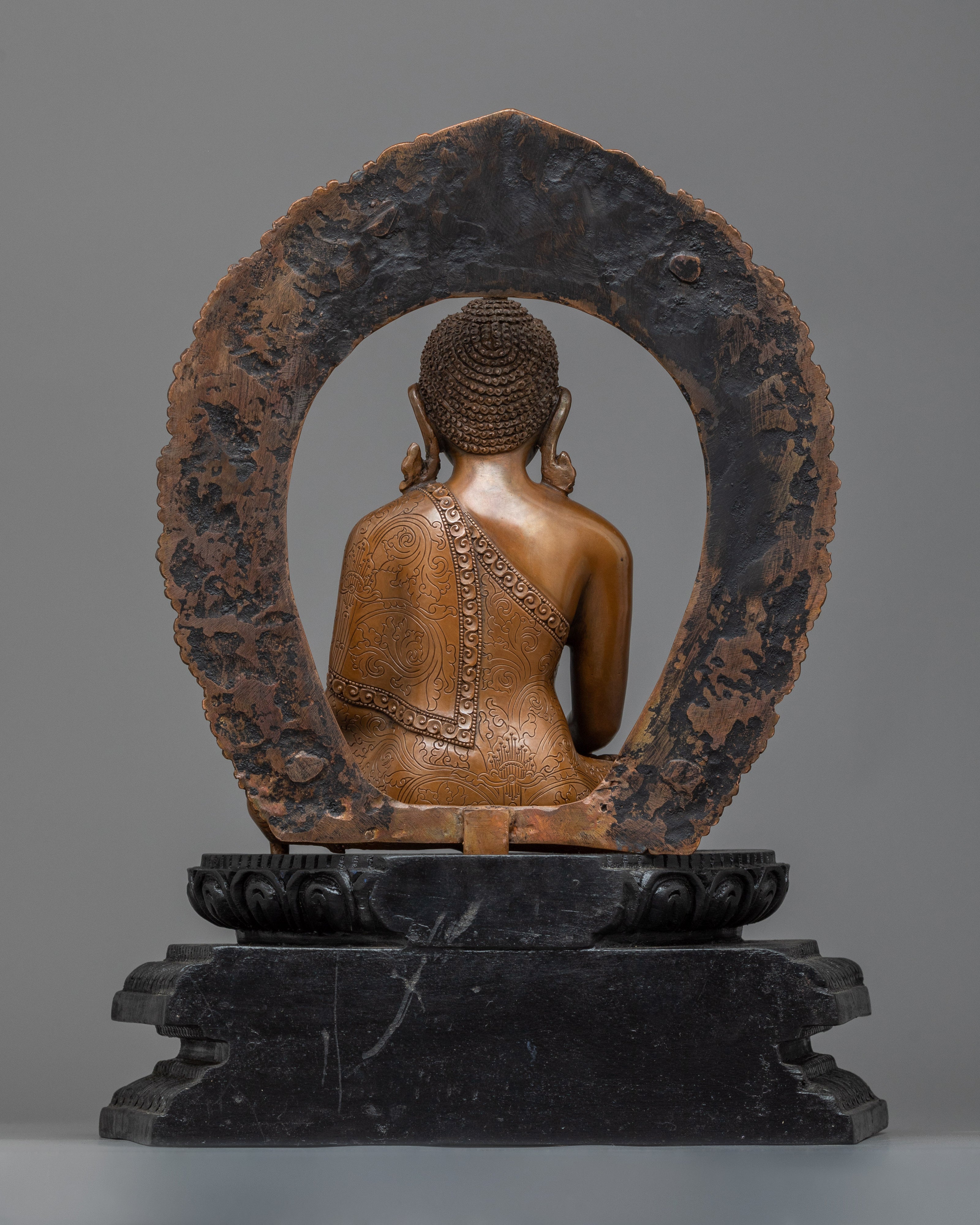 Kadampa Shakyamuni Buddha Sculpture | Beautiful Nepalese Artwork