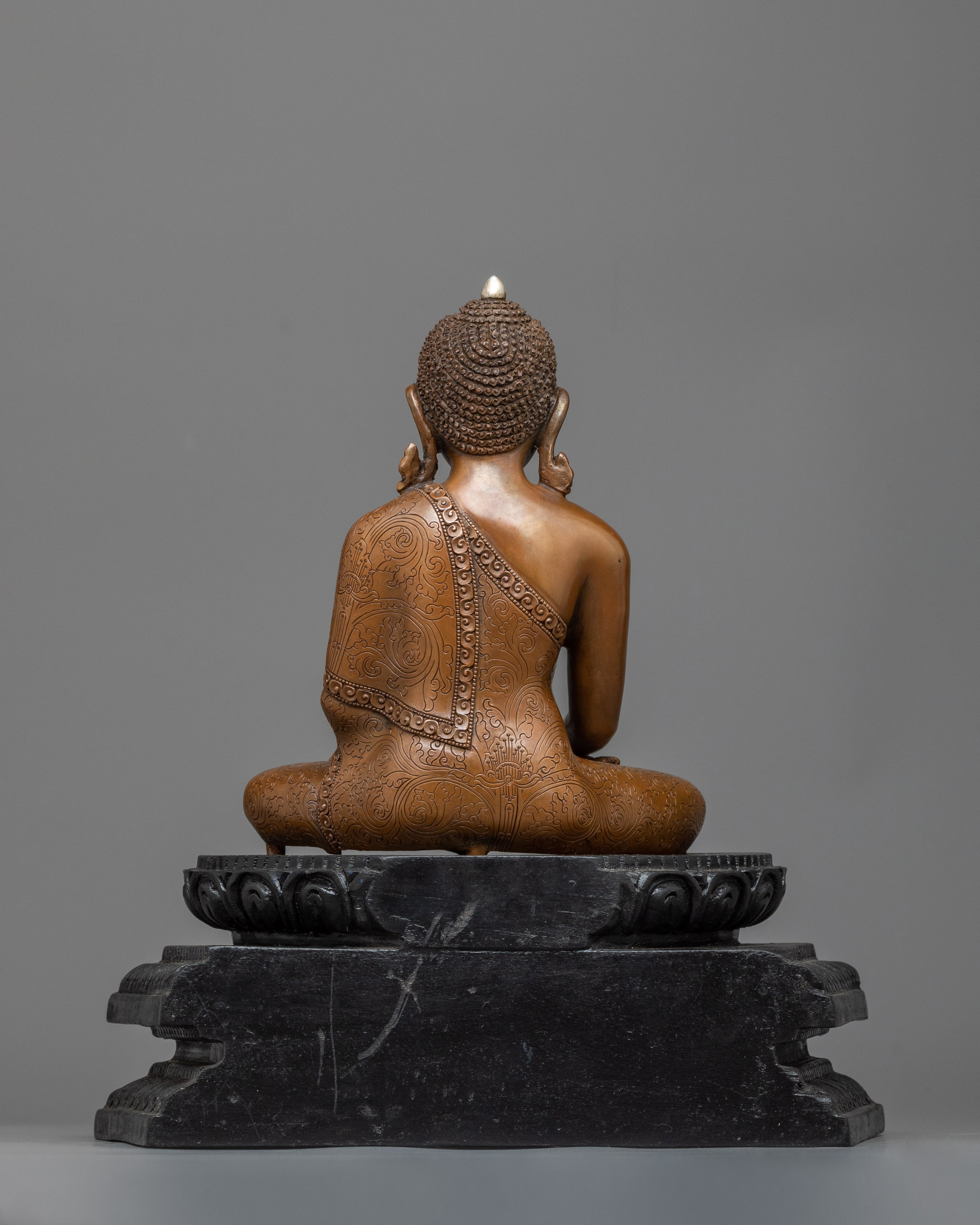 Kadampa Shakyamuni Buddha Sculpture | Beautiful Nepalese Artwork