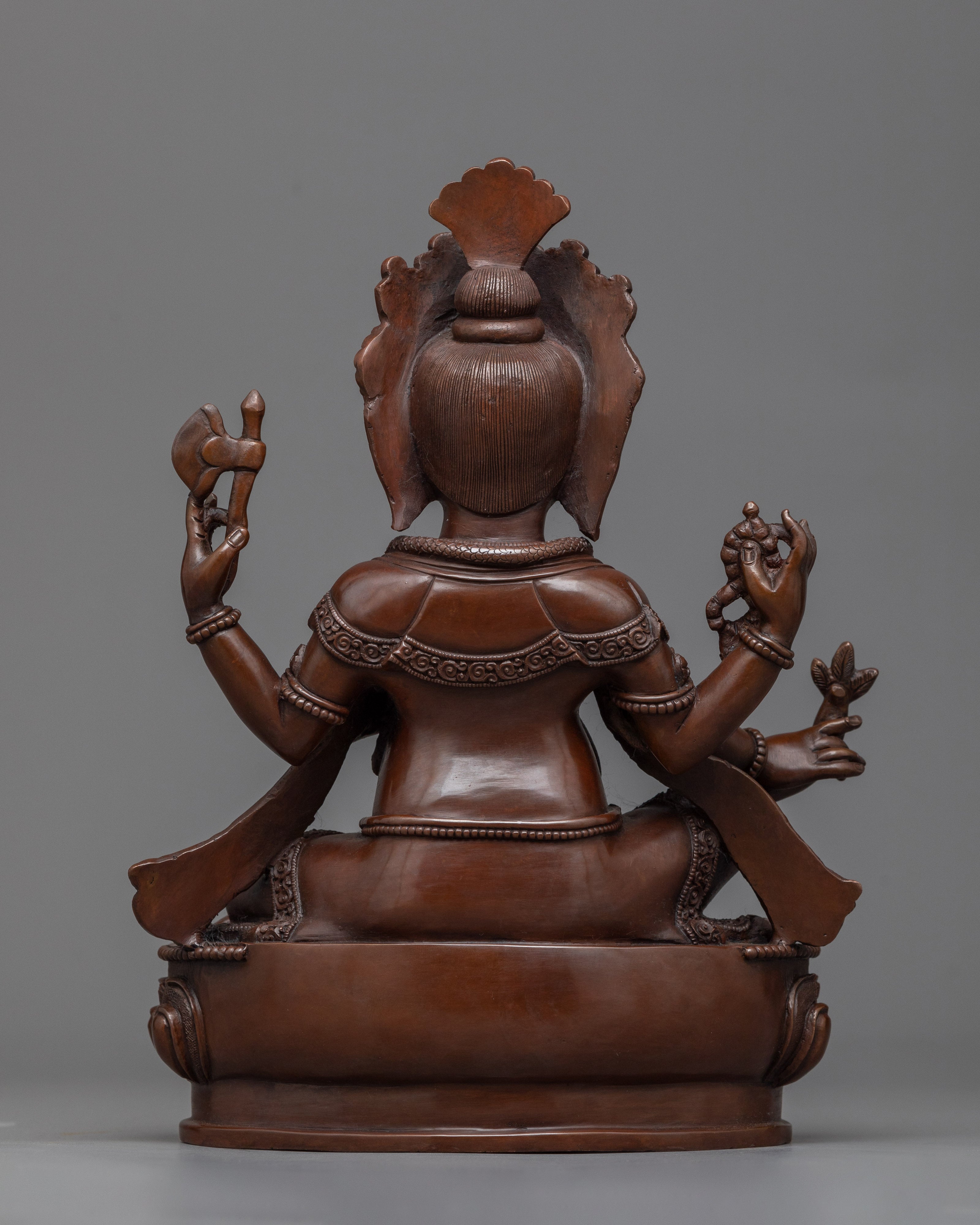 Traditional Ganesha Idol | Embodiment of Wisdom and Prosperity
