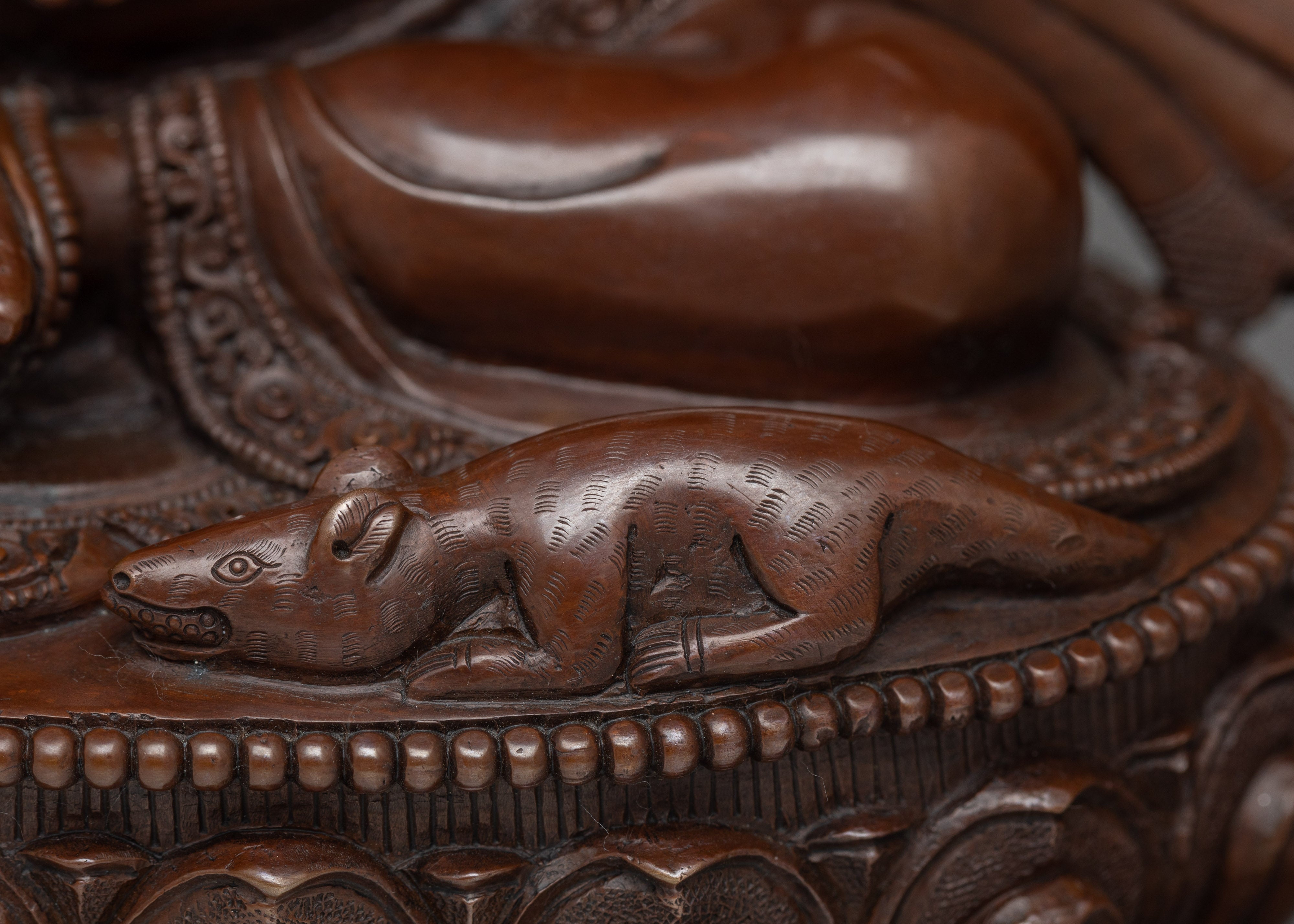 Traditional Ganesha Idol | Embodiment of Wisdom and Prosperity