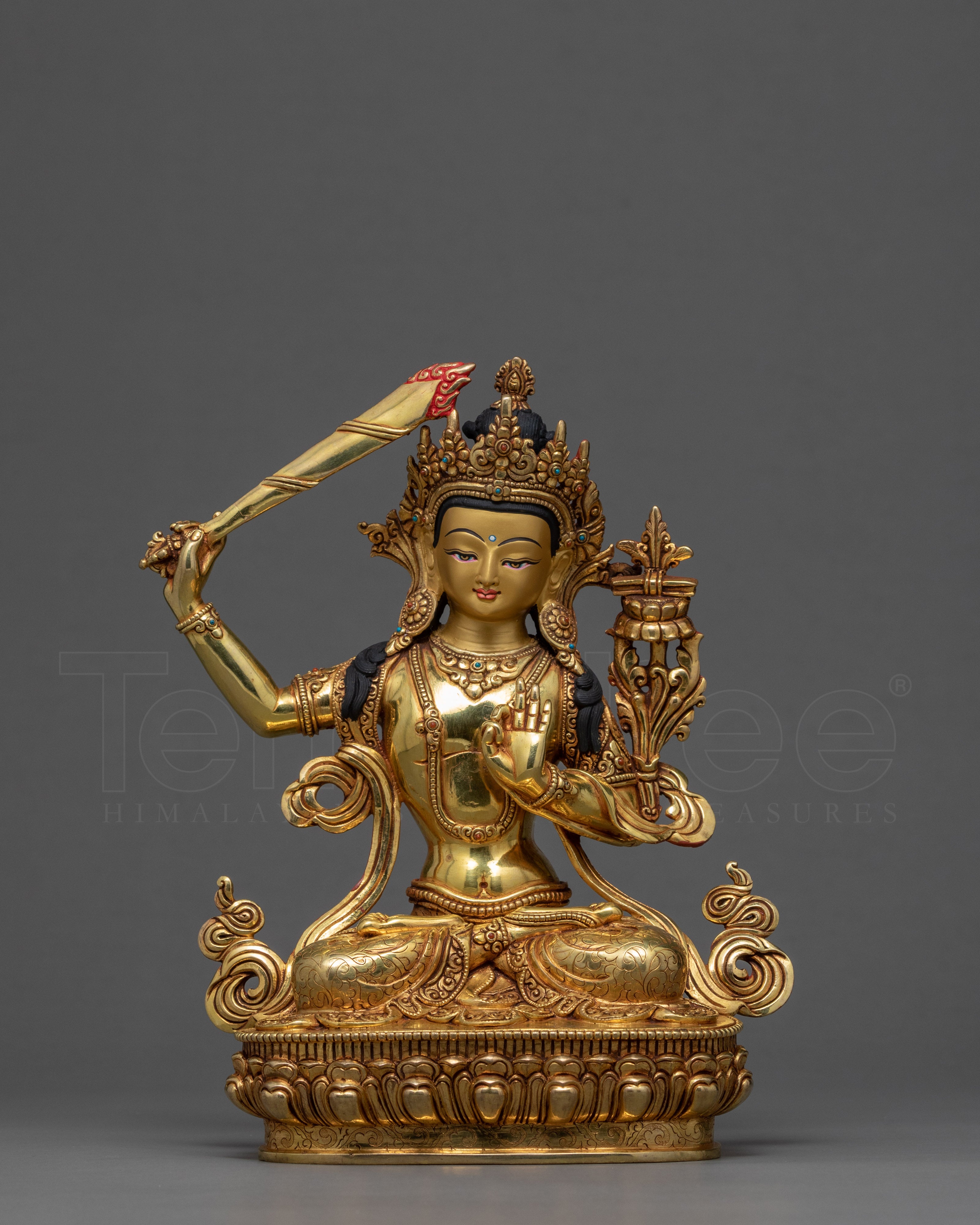 Manjushri Statue | The Bodhisattva Of Wisdom | Buddhist Deity
