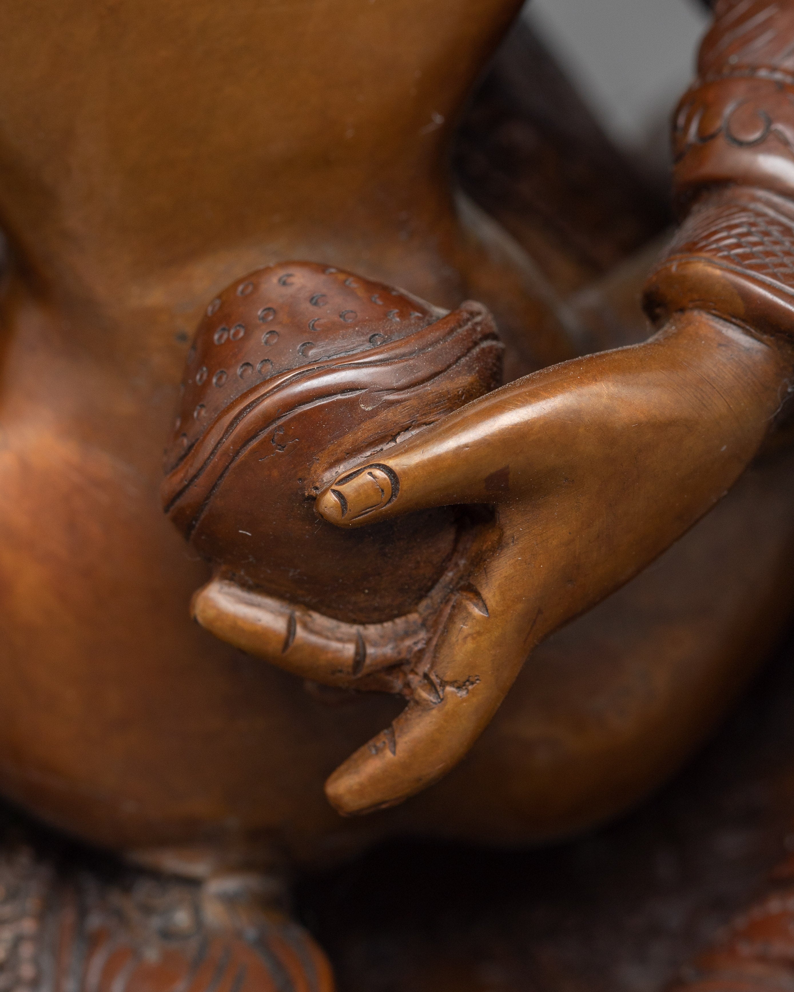 Guru Rinpoche Yab Yum Statue | Himalayan Oxidized Sculpture