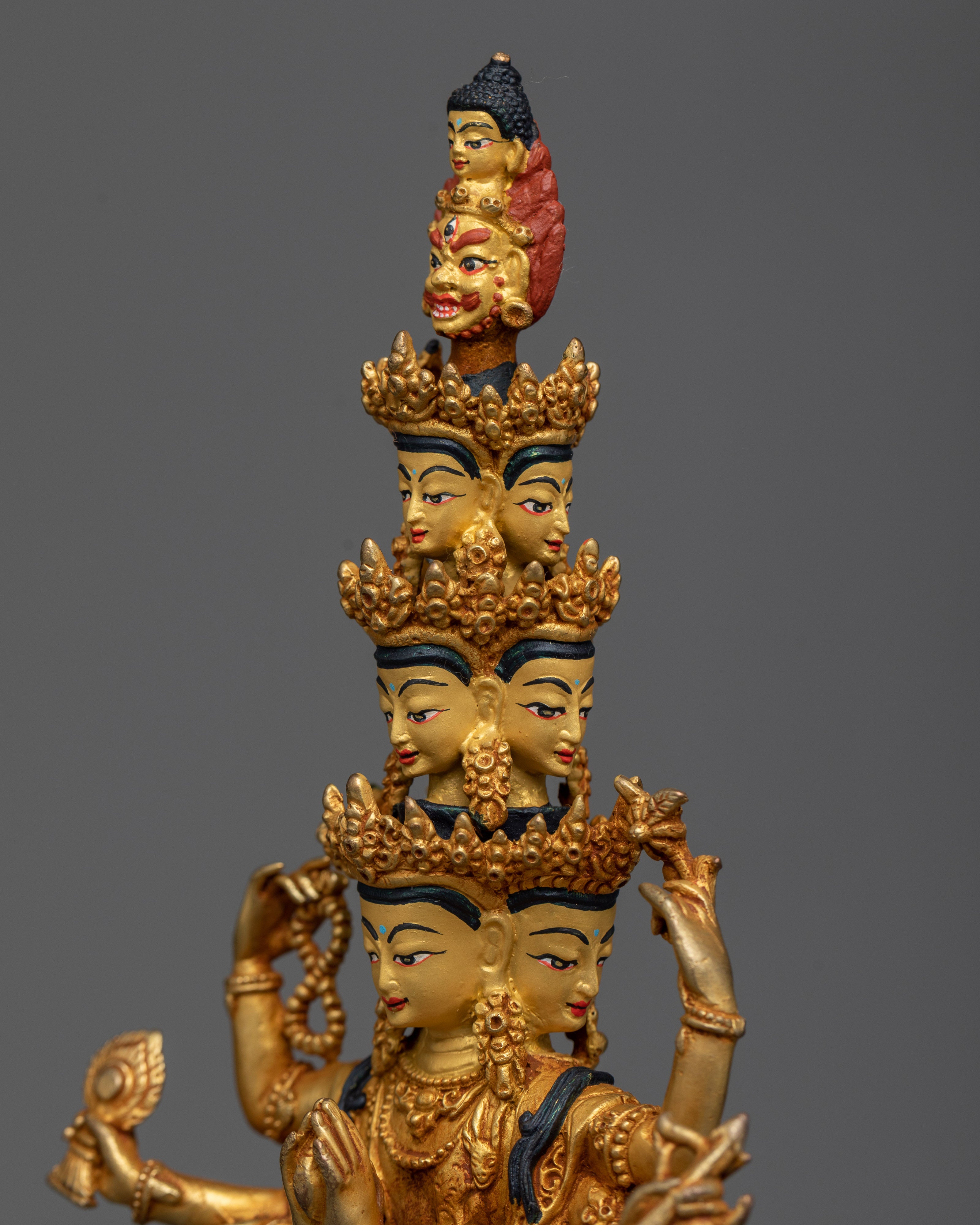 1000 Arm Buddha "Avalokiteshvara" | Himalayan Traditional Art