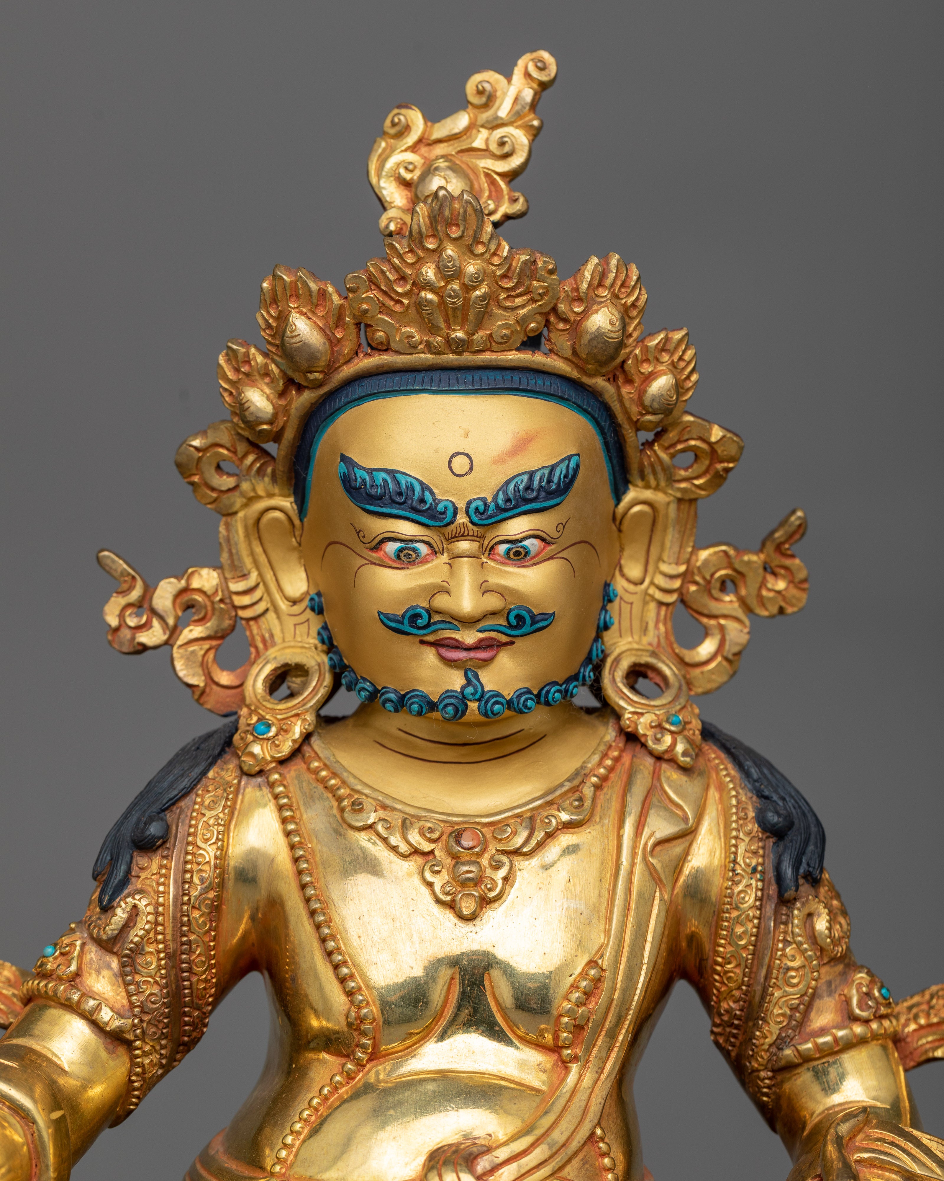 yellow-dzambhala-practice-sculpture