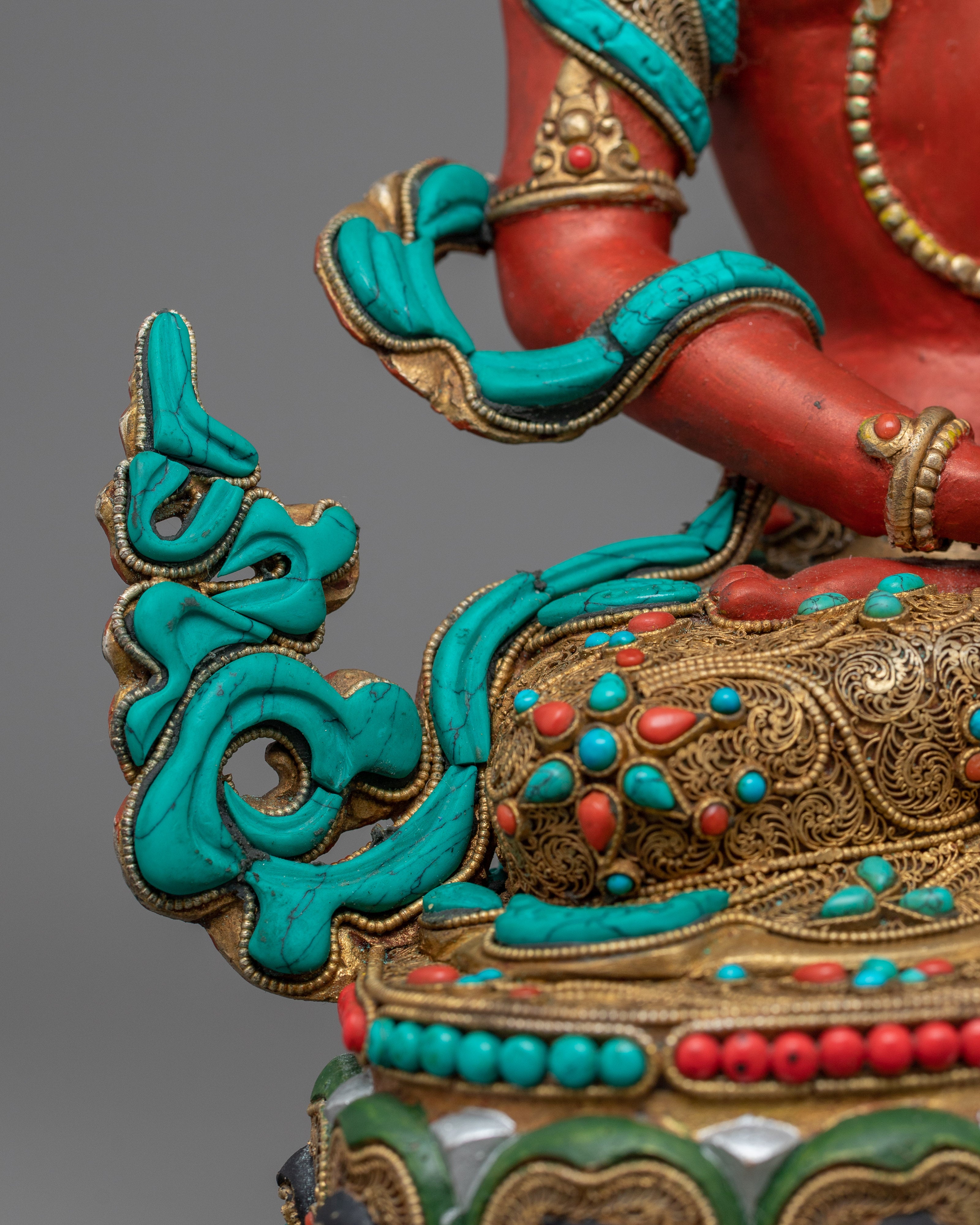 Amitayus, Buddha of Long Life Sculpture | Traditional Himalayan Artwork