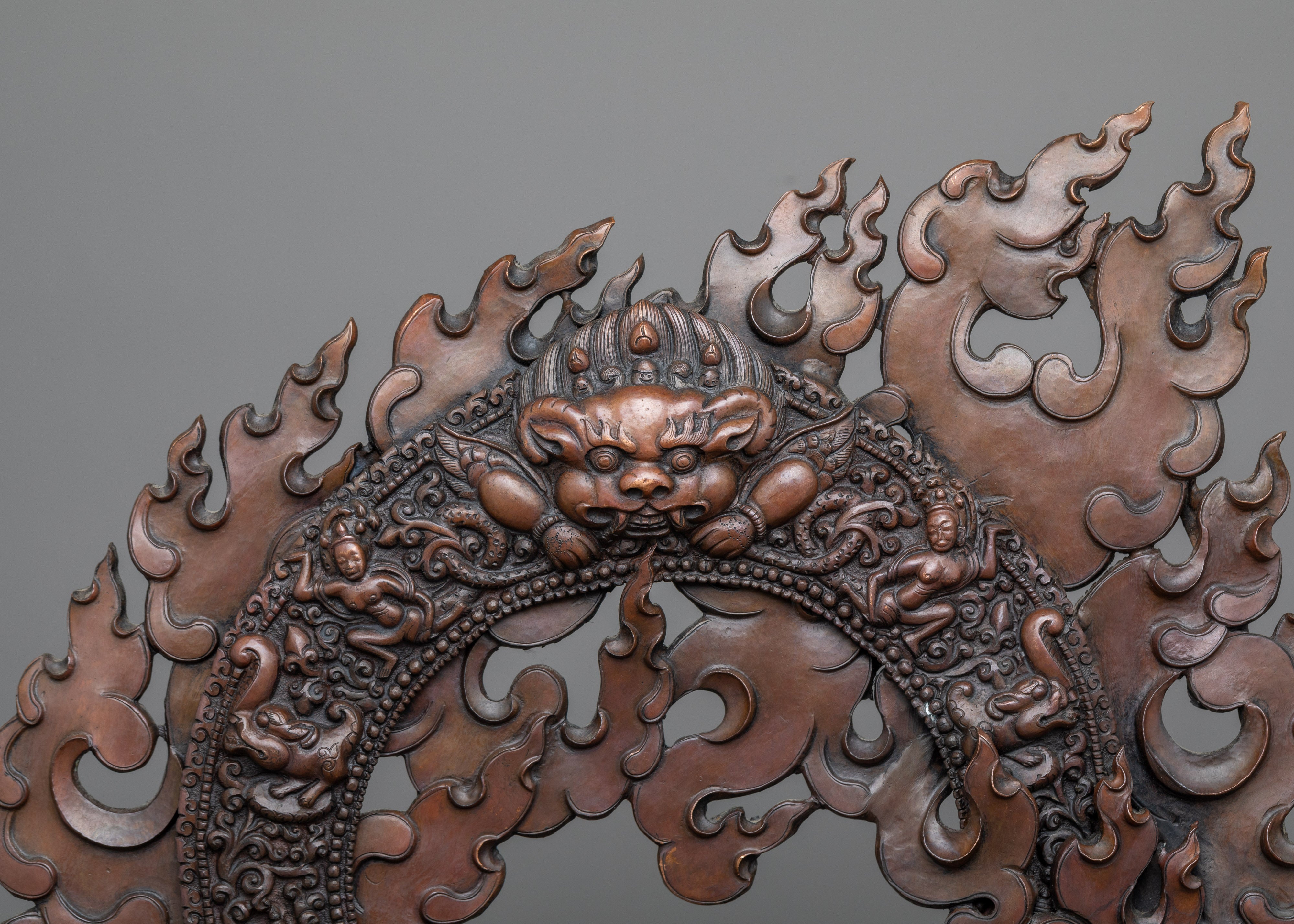 Sakyapa Mahakala Sculpture | The Protector's Grand Statue