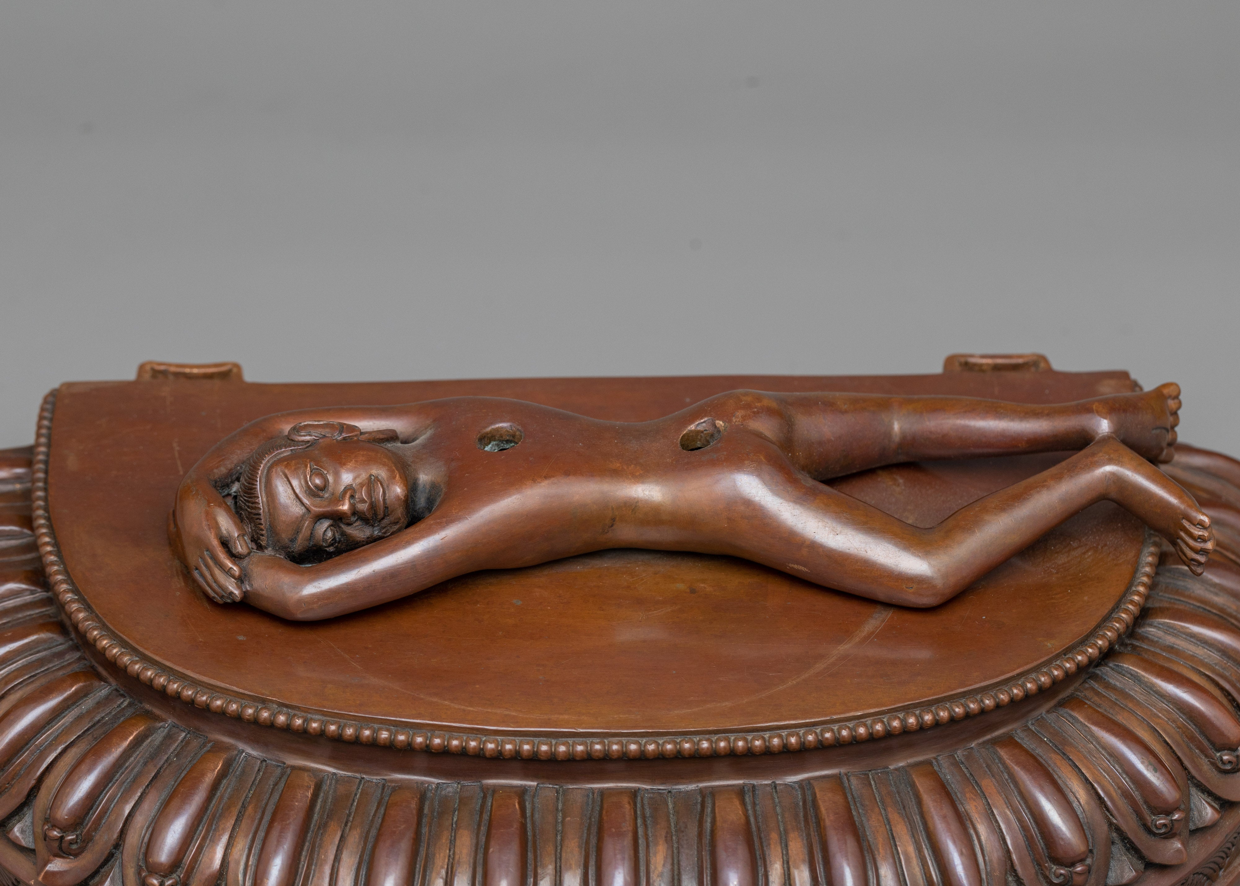 Sakyapa Mahakala Sculpture | The Protector's Grand Statue