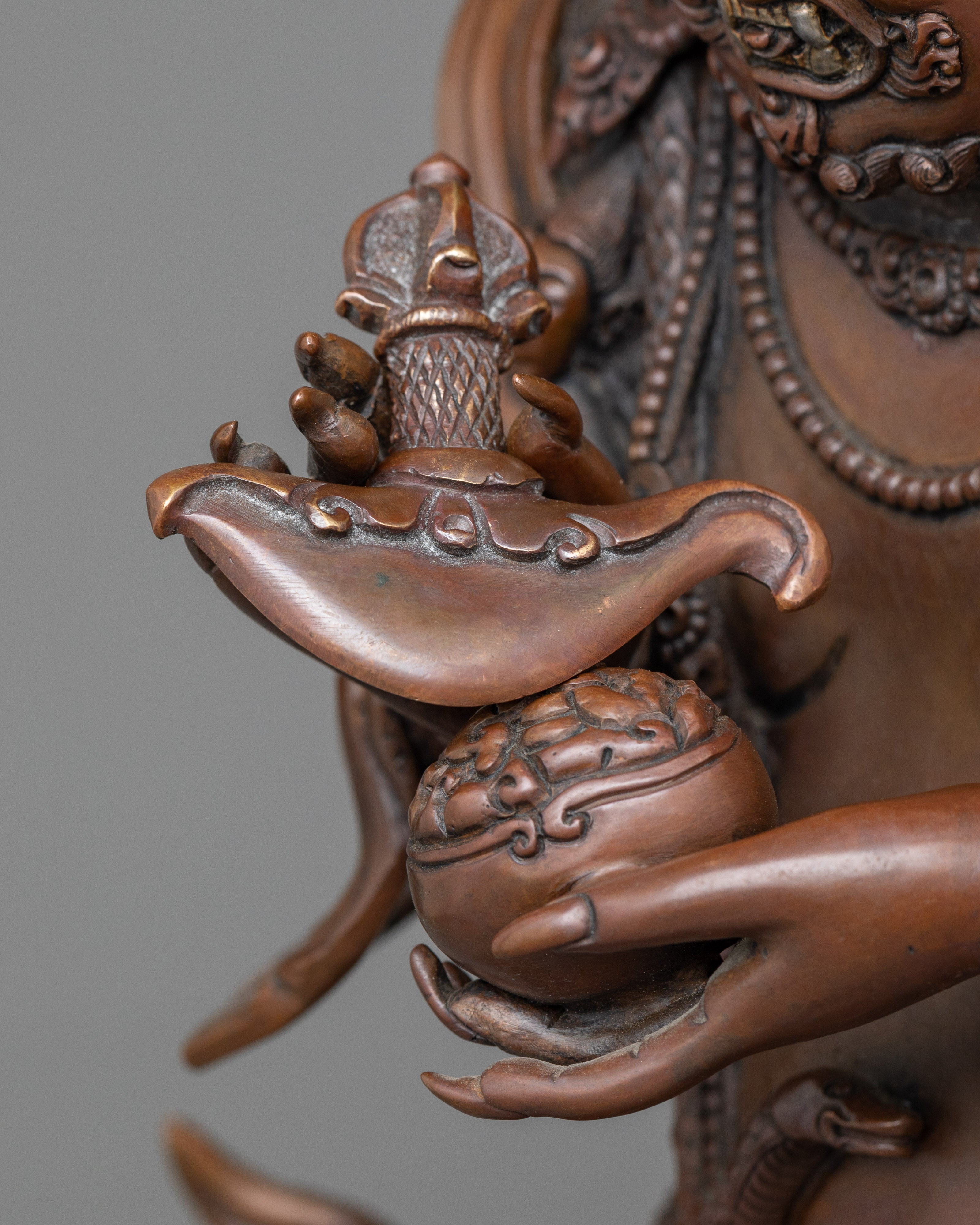 Sakyapa Mahakala Sculpture | The Protector's Grand Statue