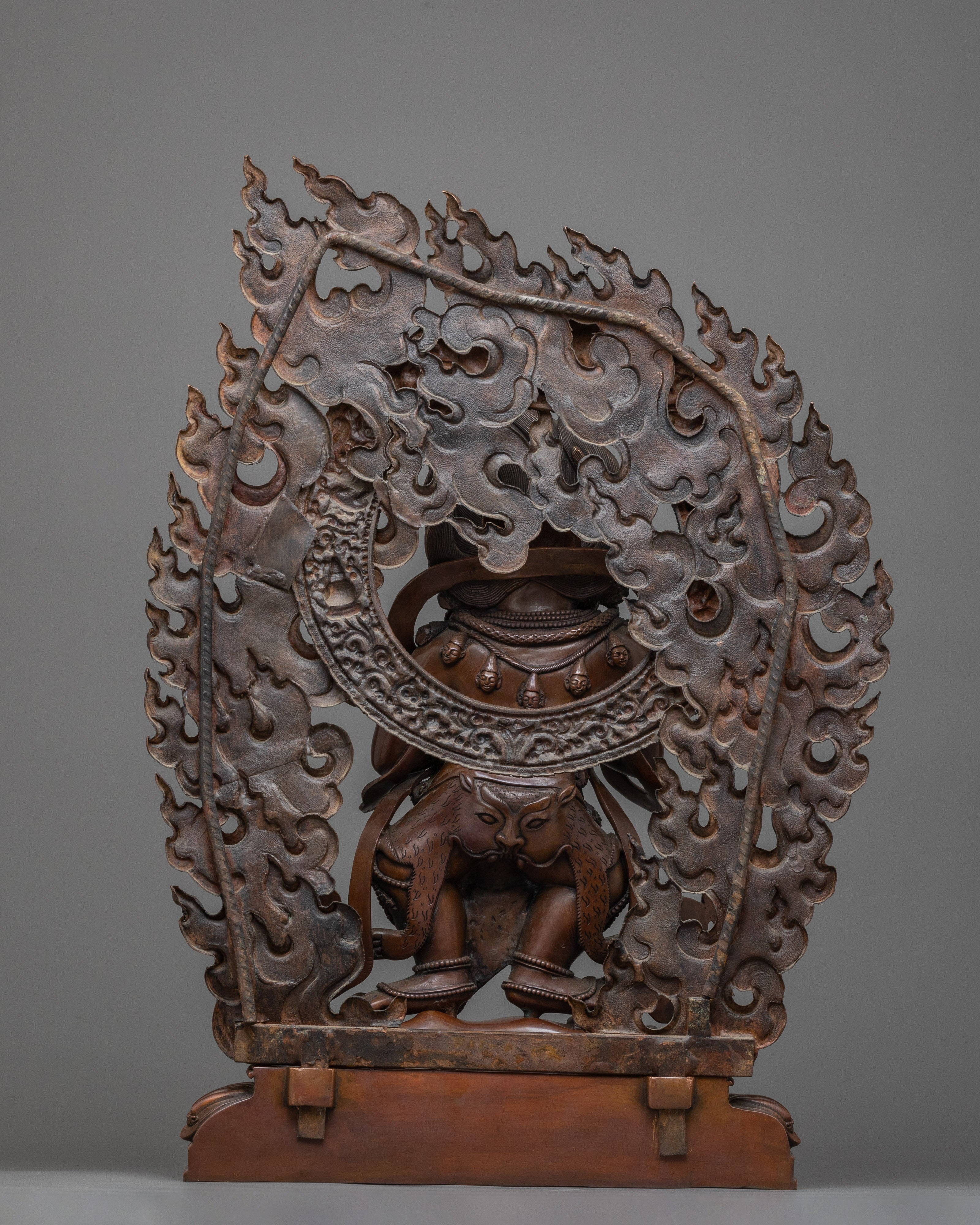 Sakyapa Mahakala Sculpture | The Protector's Grand Statue