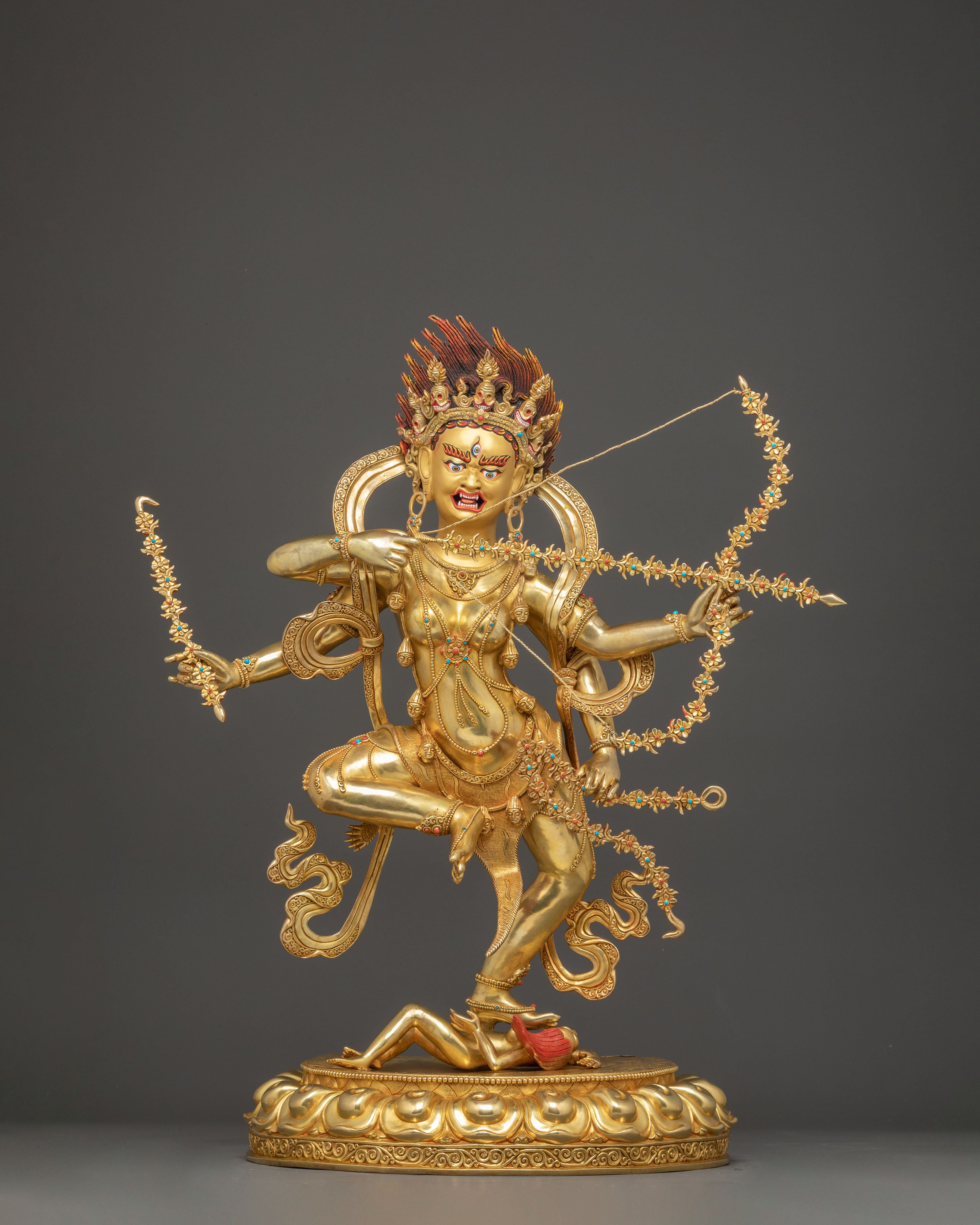 Kurukulla Sculpture: The Goddess of Attraction | Powerful Vajrayana Deity
