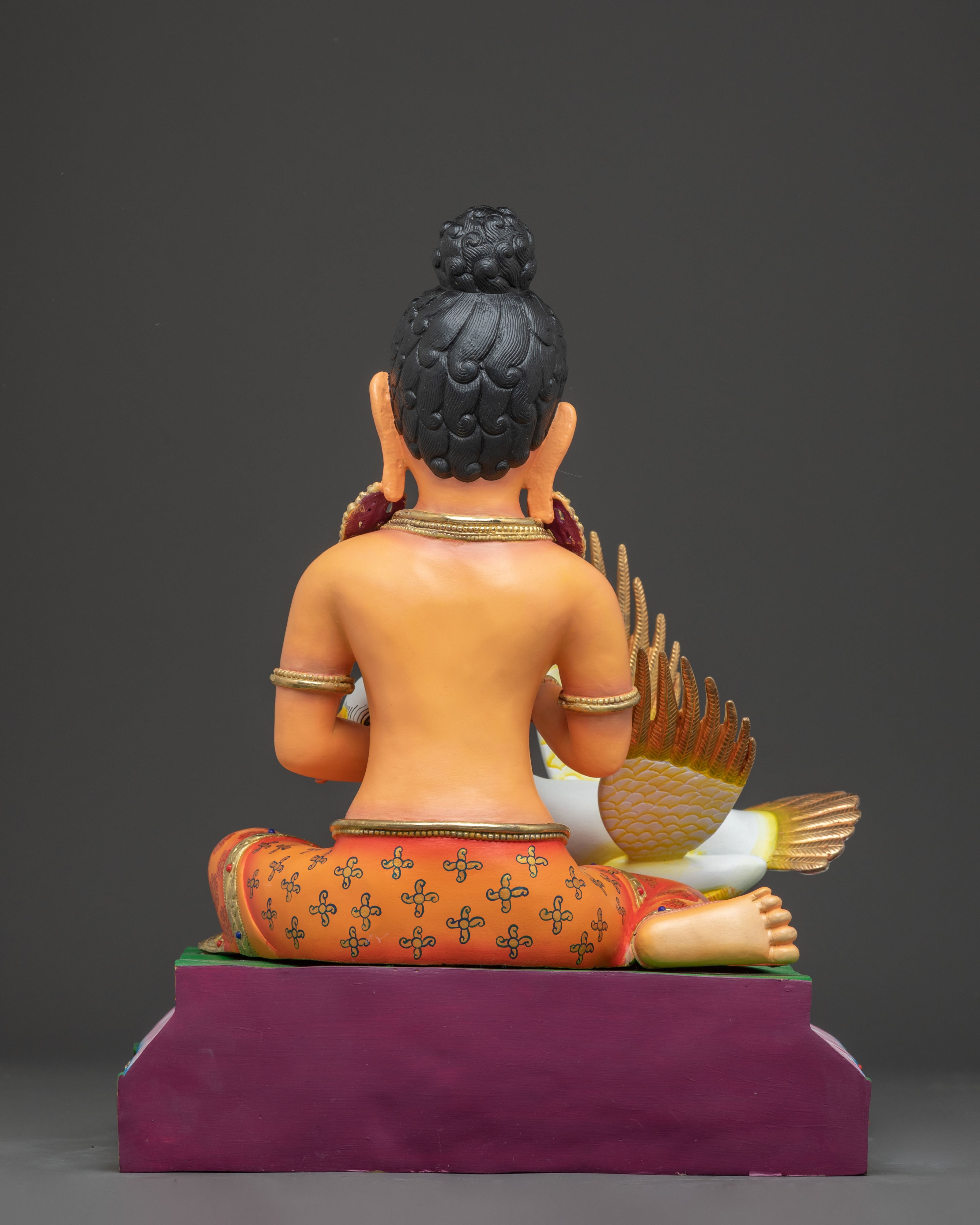Hand-Carved Siddhartha Gautama Statue: The Enlightened One