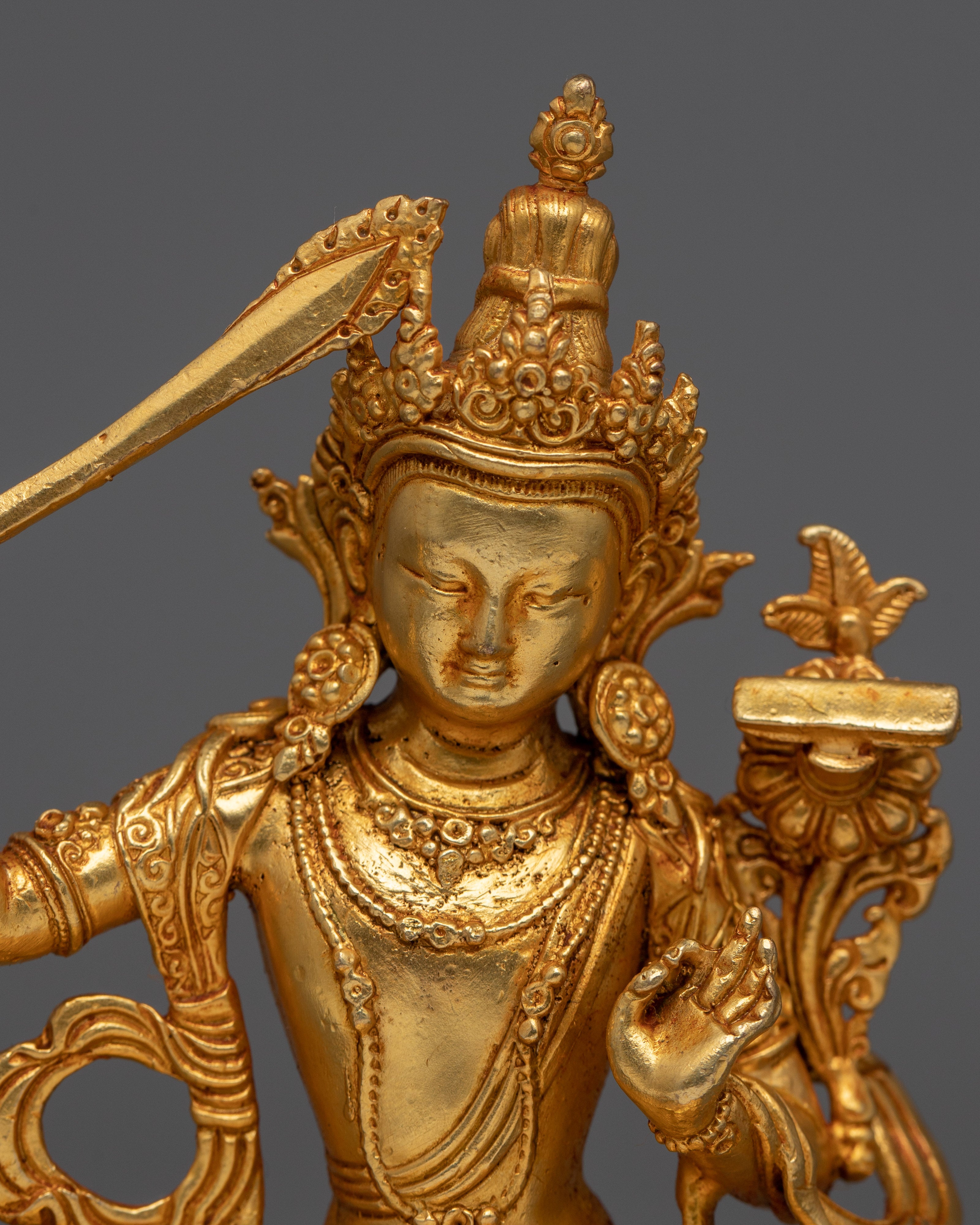 miniature-manjushri-statue
