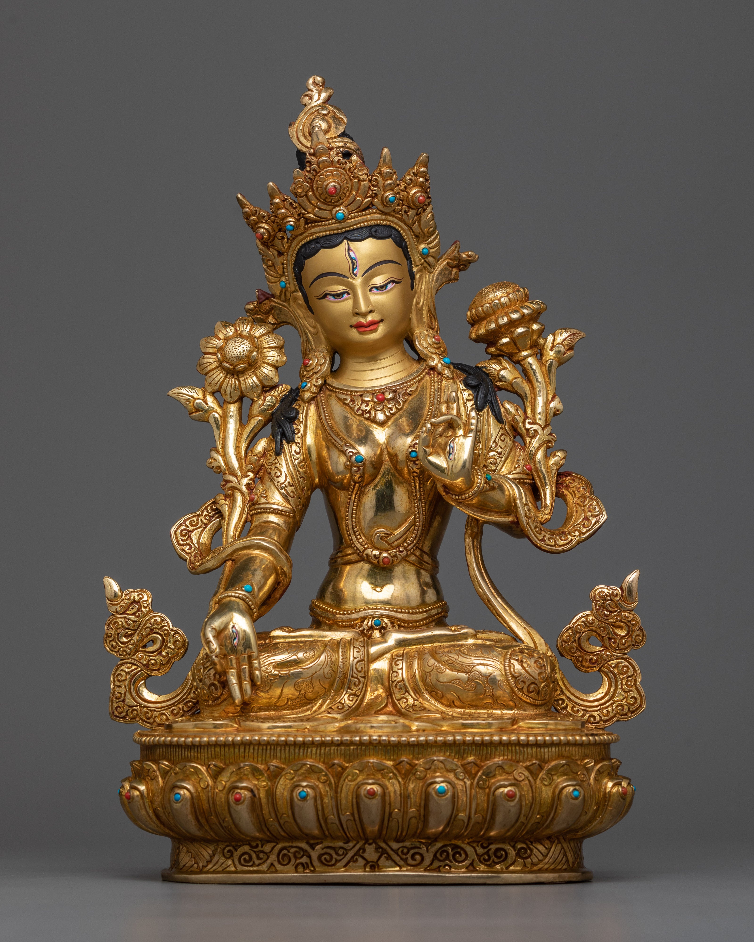 white-tara-goddess-statue-for shrine