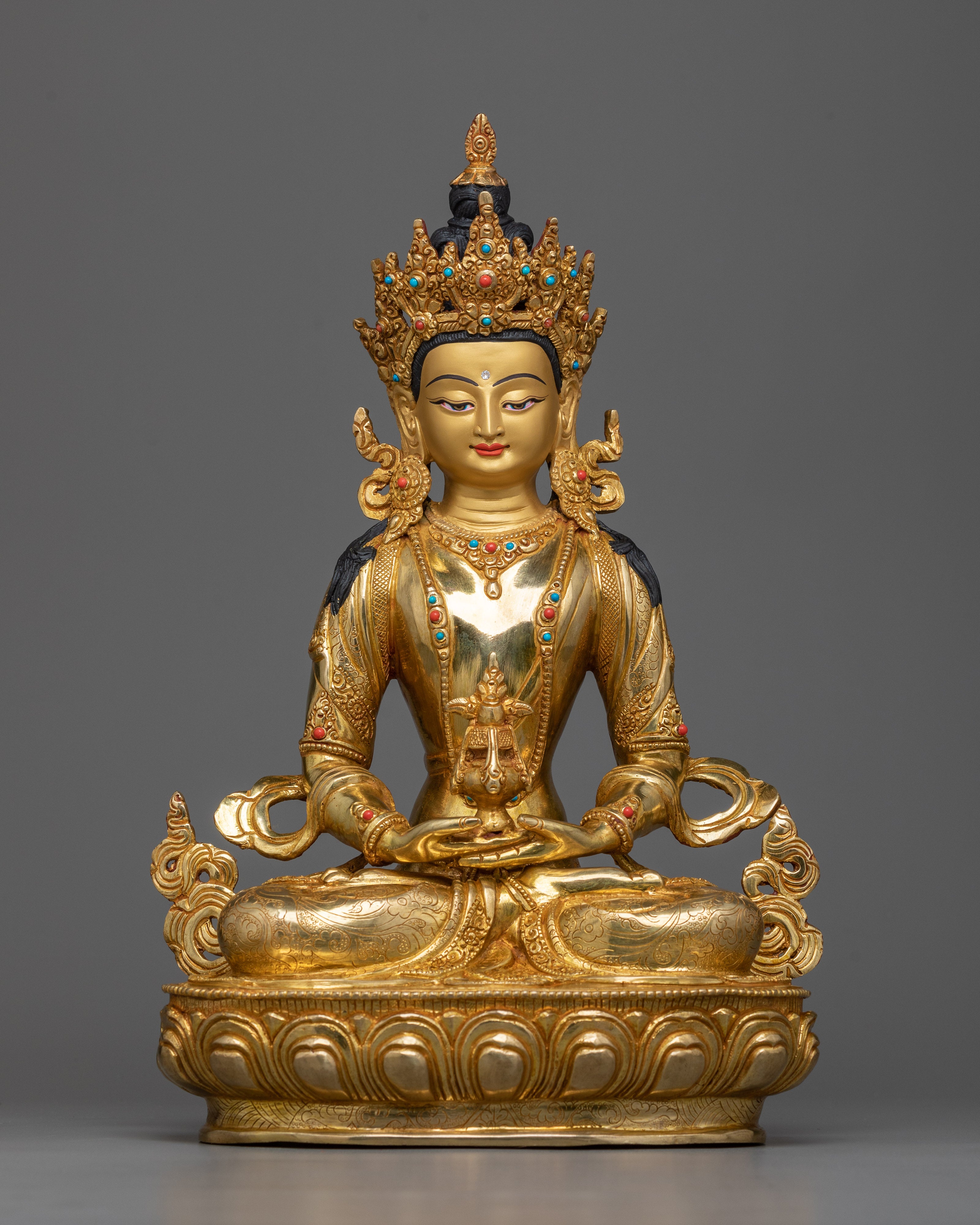 amitayus-sculpture-for shrine decor