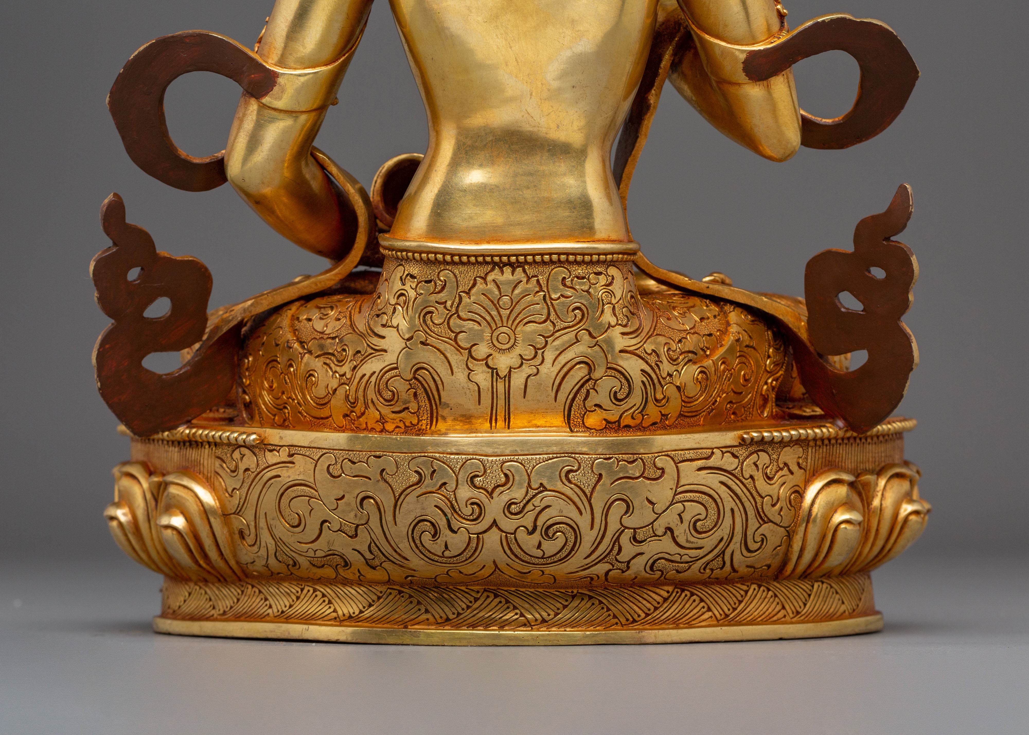 Supreme Purifier Vajrasattva Handmade Dorje Sempa Art | Tibetan Deity of Purification