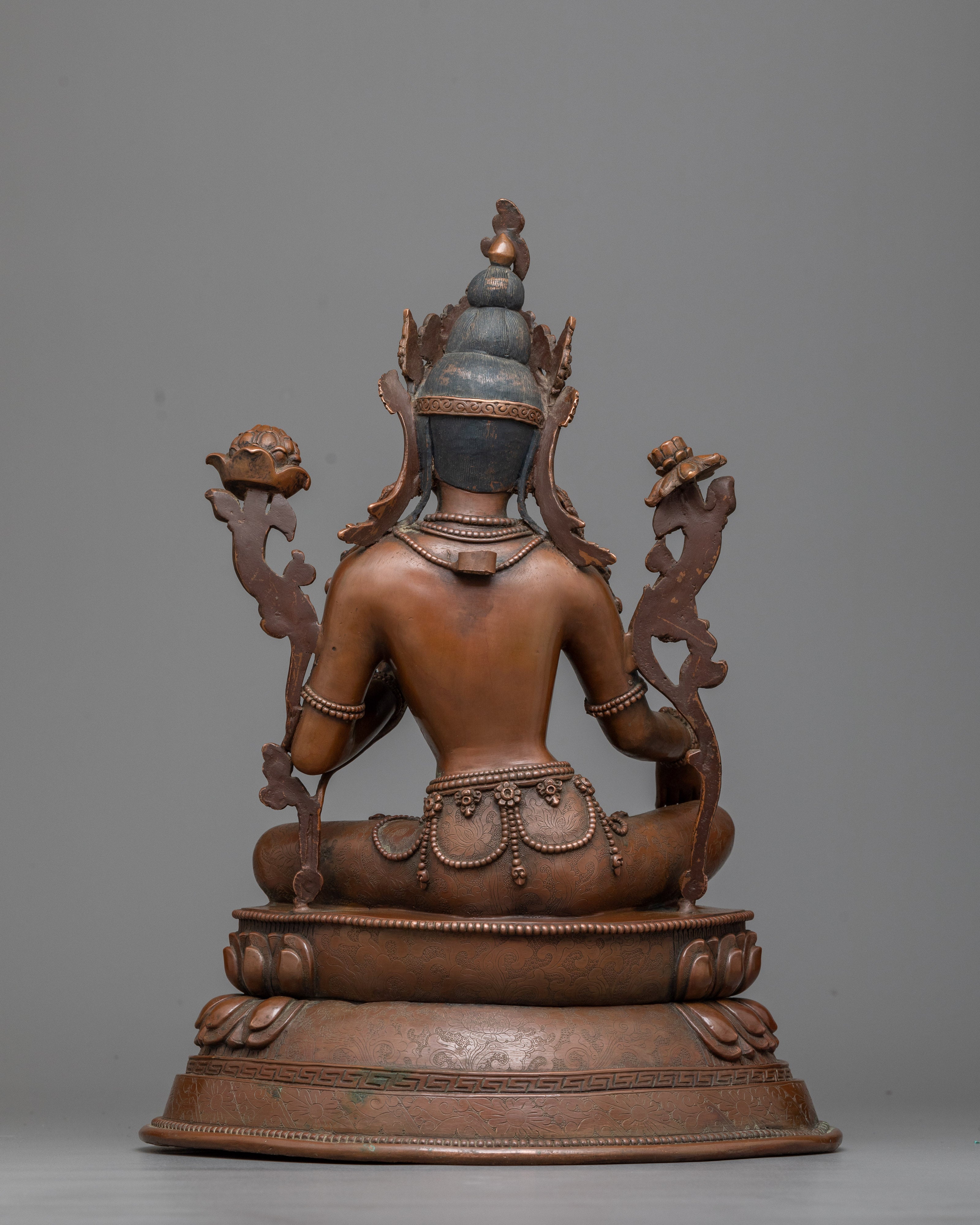 green-tara-scared statue