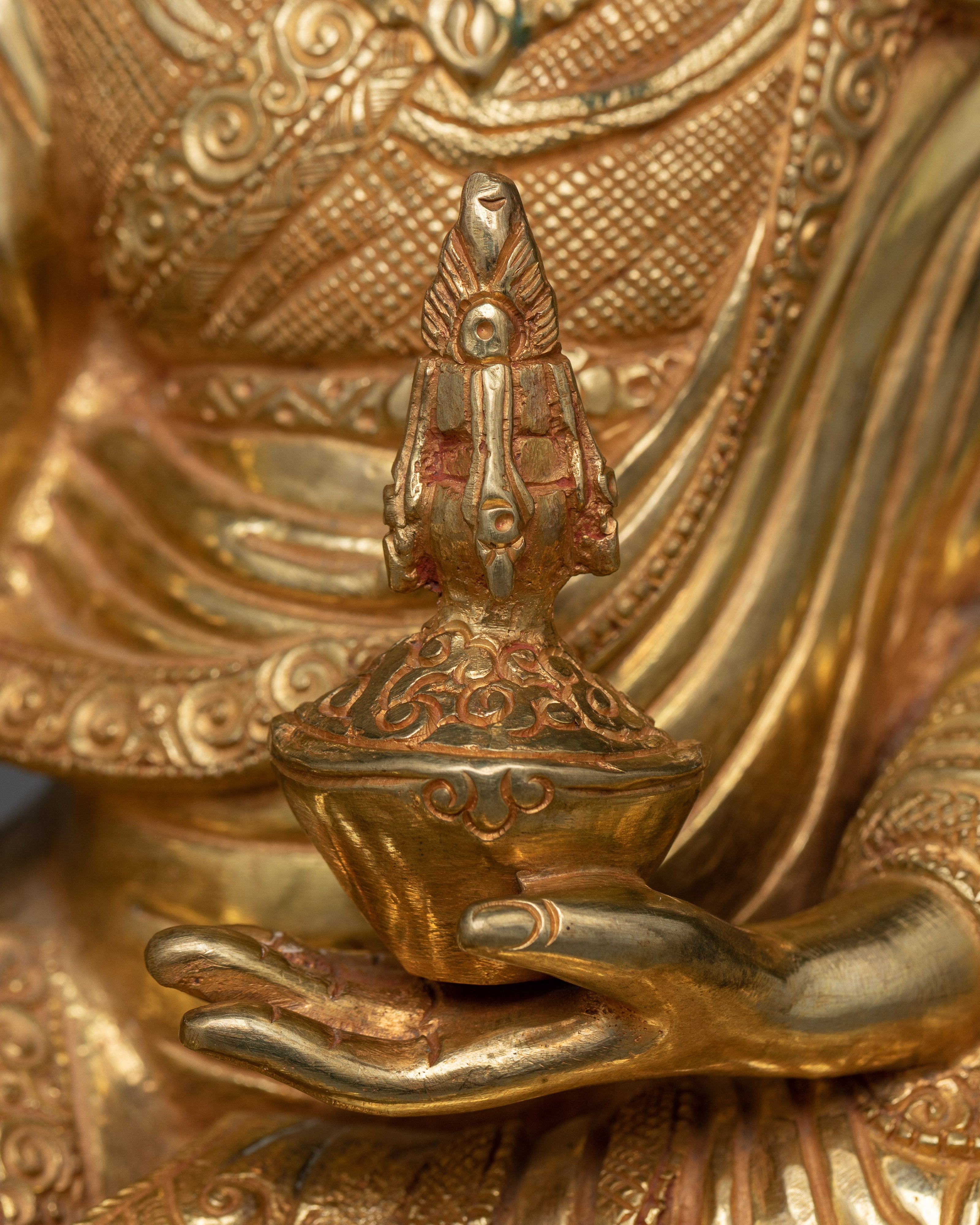 Lotus-Born Padmasambhava Statue | Embodiment of Spiritual Power